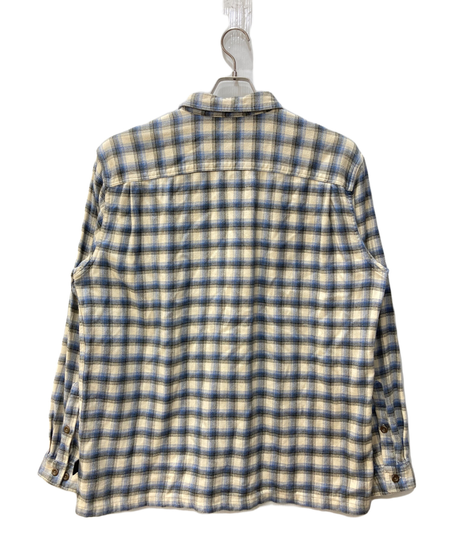 中古・古着通販】Patagonia (パタゴニア) ネルシャツ ホワイト