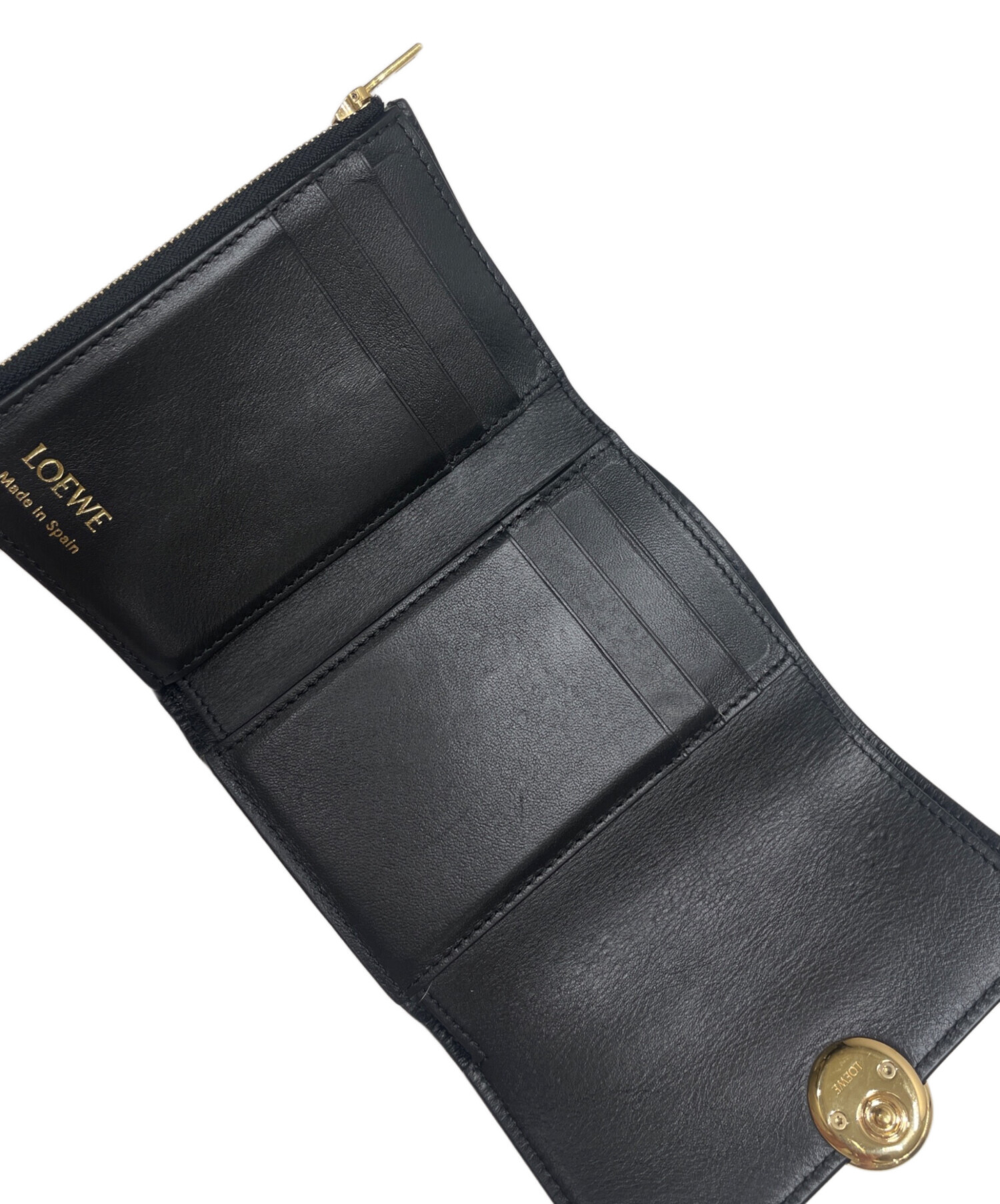 中古・古着通販】LOEWE (ロエベ) ペブルバーティカルウォレット