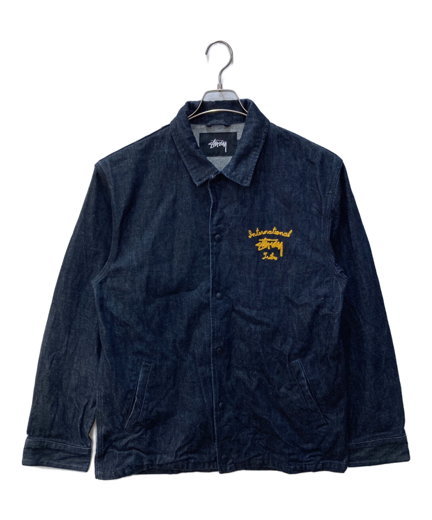 中古・古着通販】stussy (ステューシー) デニムコーチジャケット