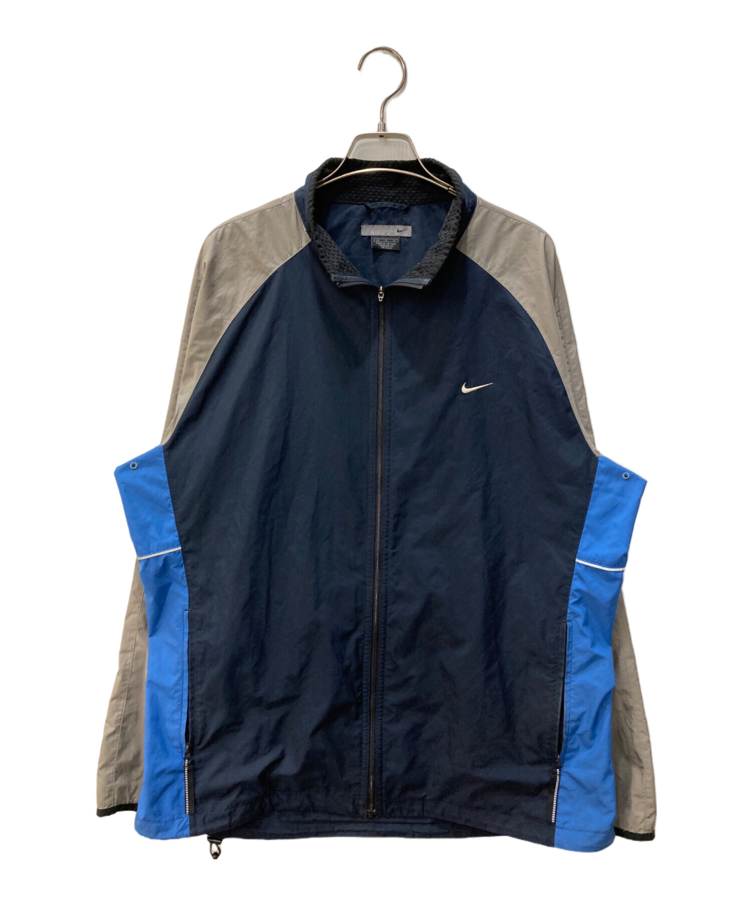 中古・古着通販】NIKE (ナイキ) ナイロンジャケット ネイビー サイズ