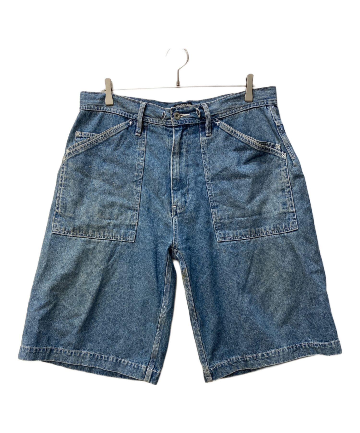 stussy ハーフパンツ ハーフデニムパンツ 32 stussy jorts 25ss ハーフ