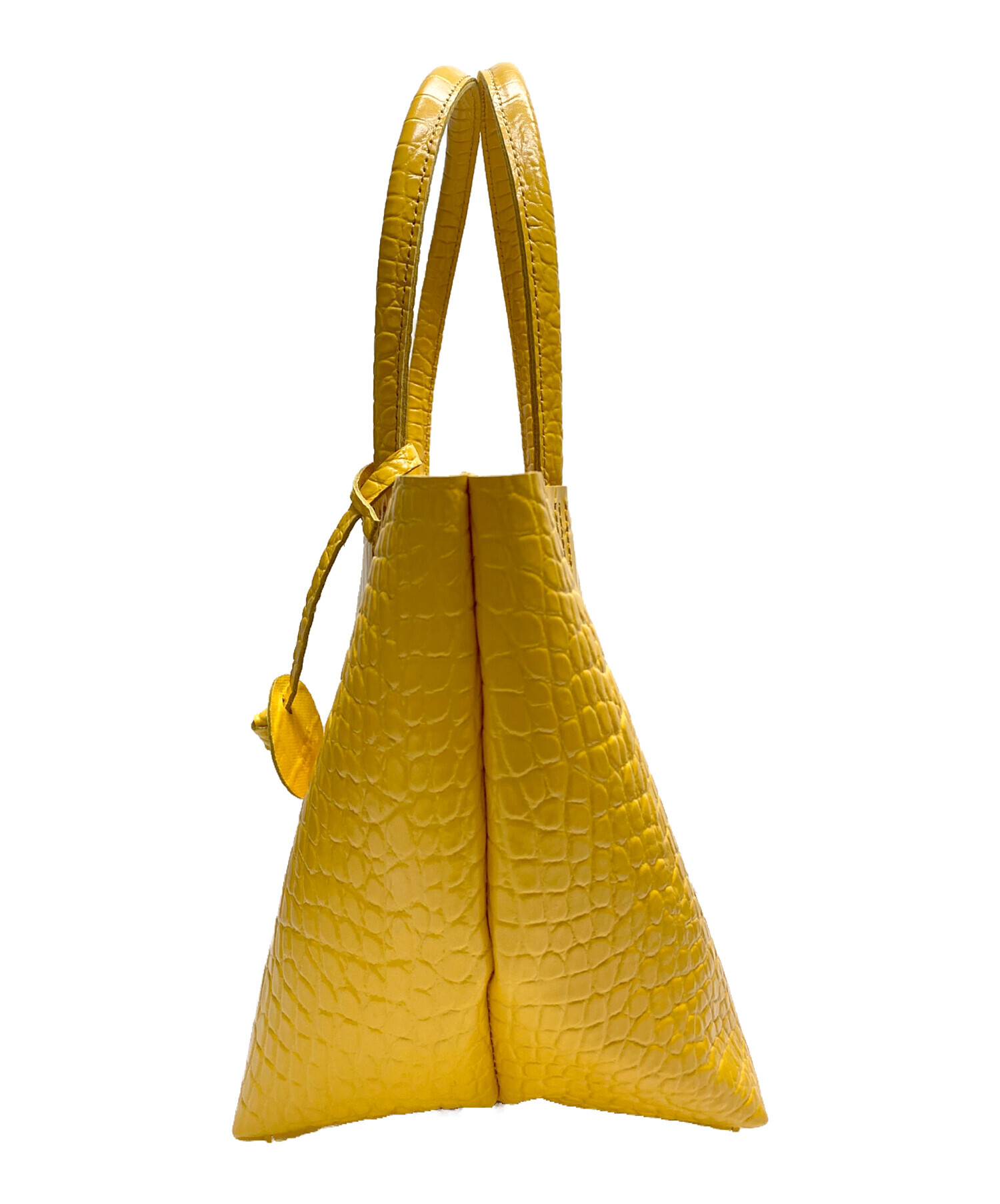 中古・古着通販】kotty (コッティ) クロコ型押し トートバッグMD