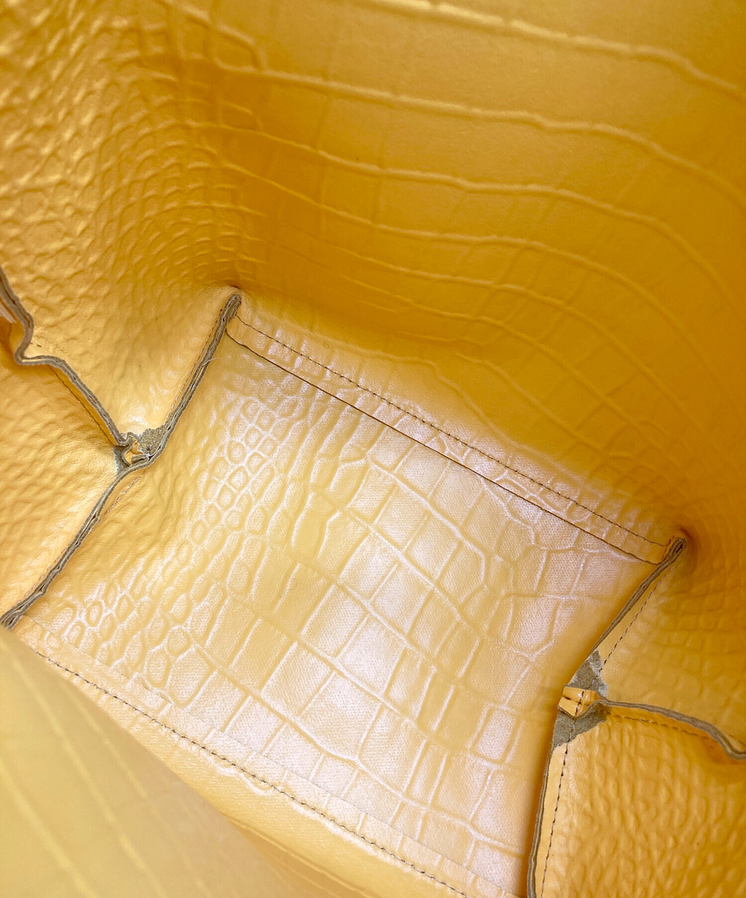 中古・古着通販】kotty (コッティ) クロコ型押し トートバッグMD