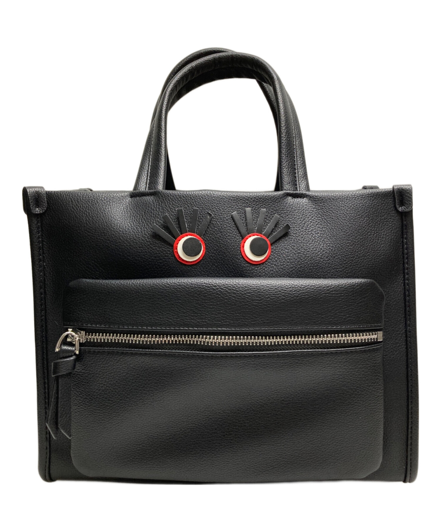 中古・古着通販】IROMEKI (イロメキ) FOLLOW ME TOTE BAG ブラック 未 