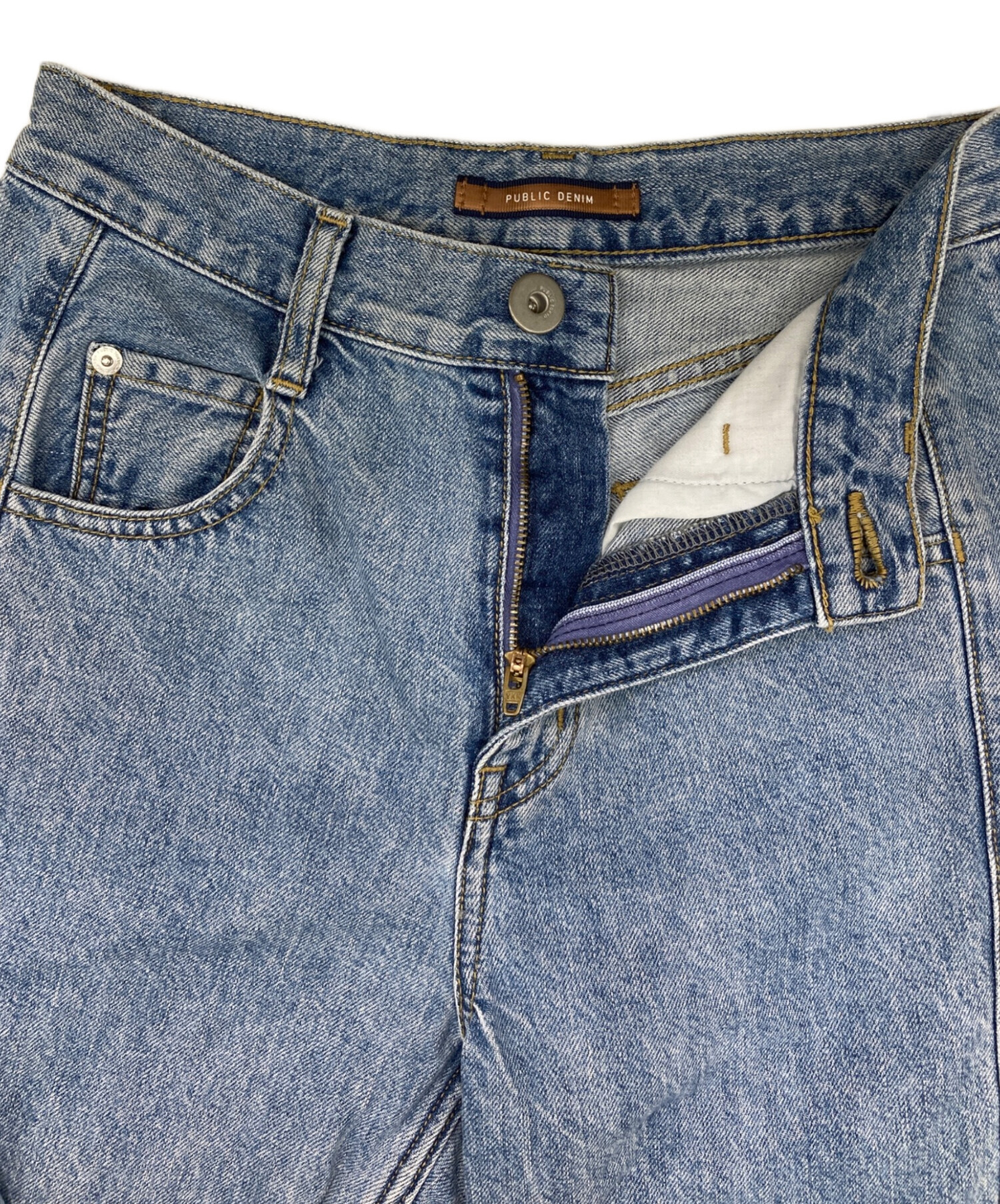中古・古着通販】PUBLIC TOKYO (パブリックトウキョウ) デニムパンツ