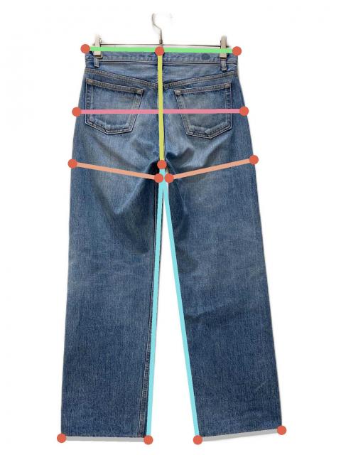 中古・古着通販】DRAWER (ドゥロワー) セルビッチデニムパンツ ブルー