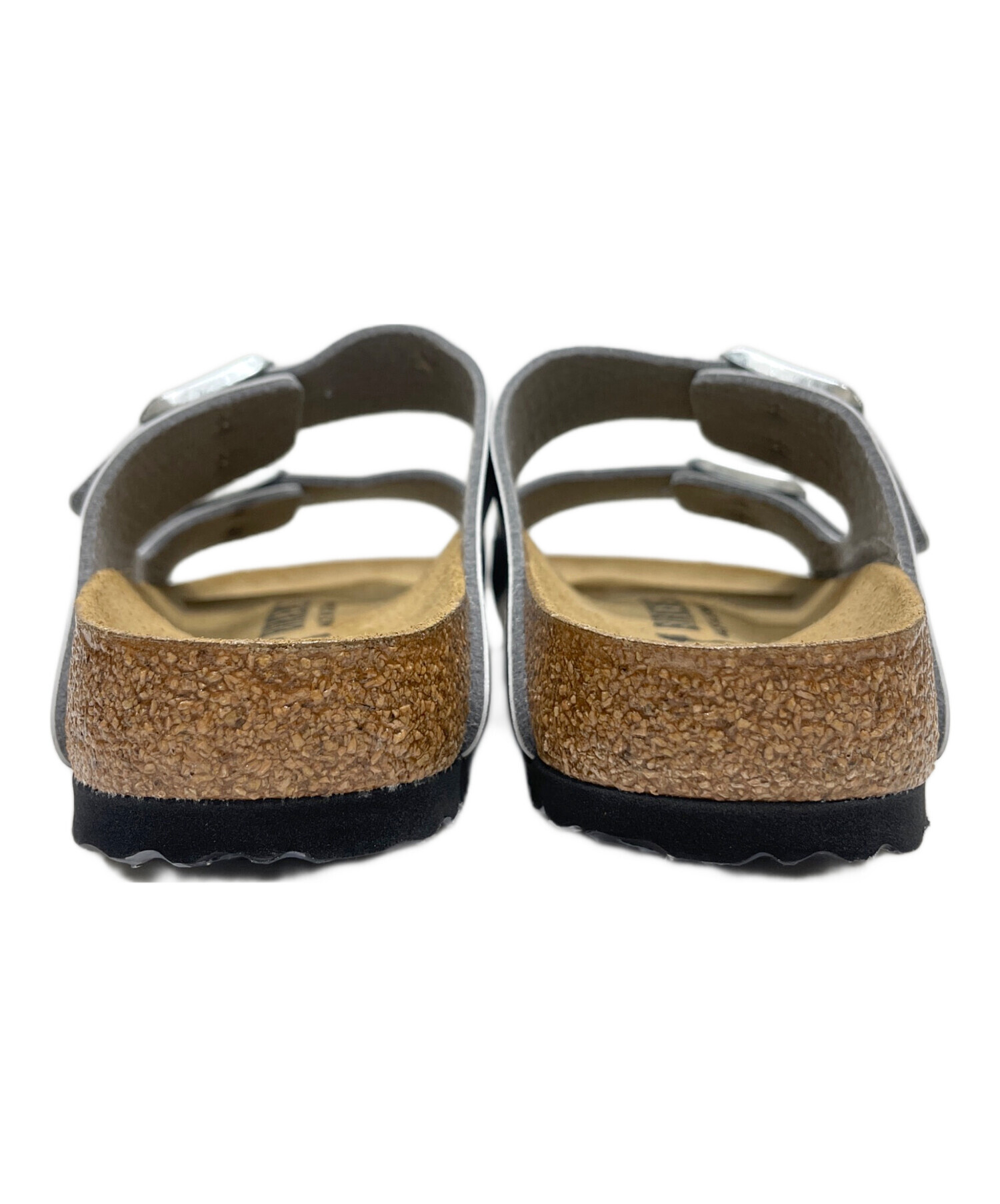 BIRKENSTOCK ミュールサンダル 24cm 新品未使用 中古・古着通販】BIRKENSTOCK (ビルケンシュトック) ARIZONA シルバー