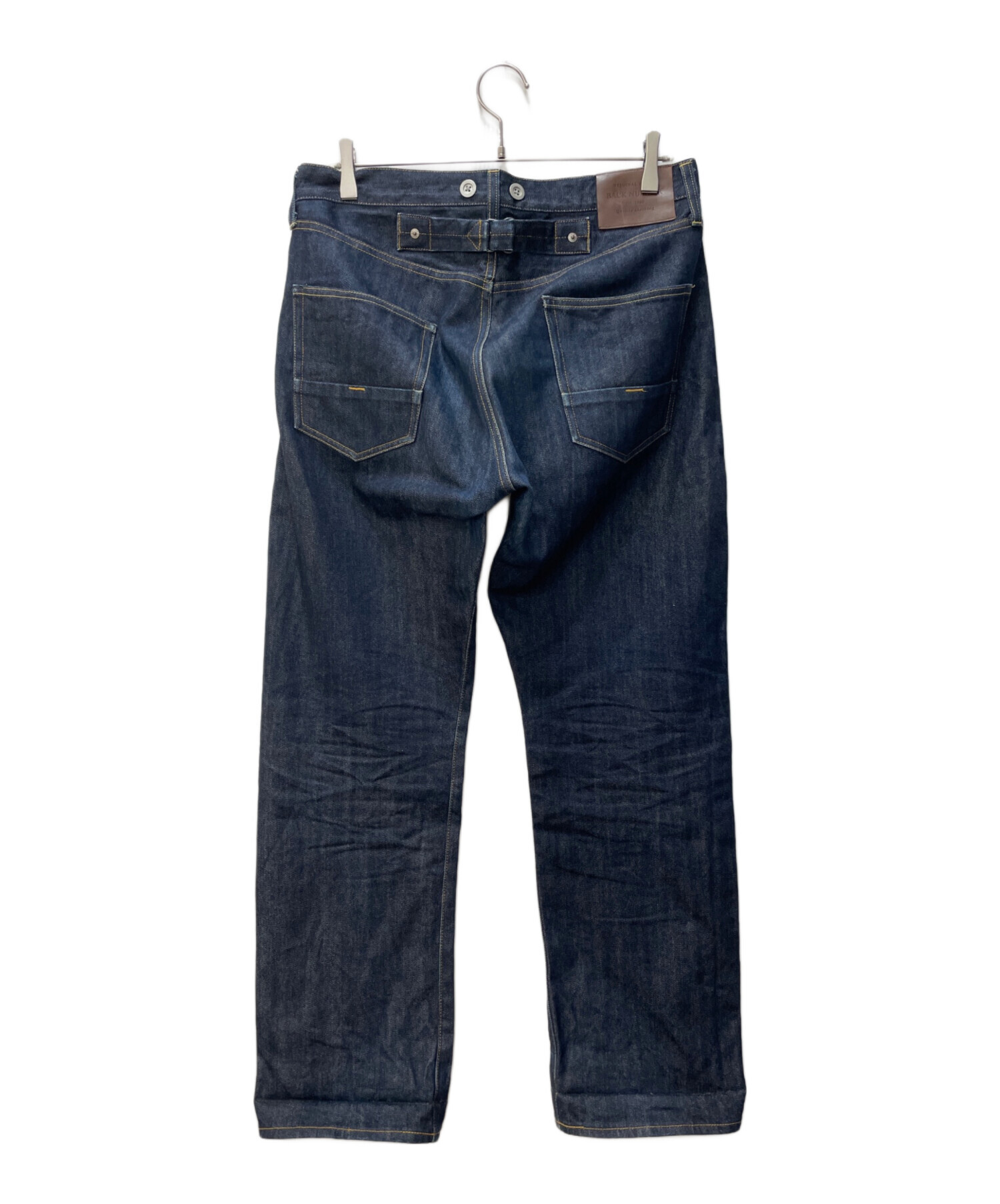 中古・古着通販】BACK NUMBER (バックナンバー) 和紙デニム インディゴ
