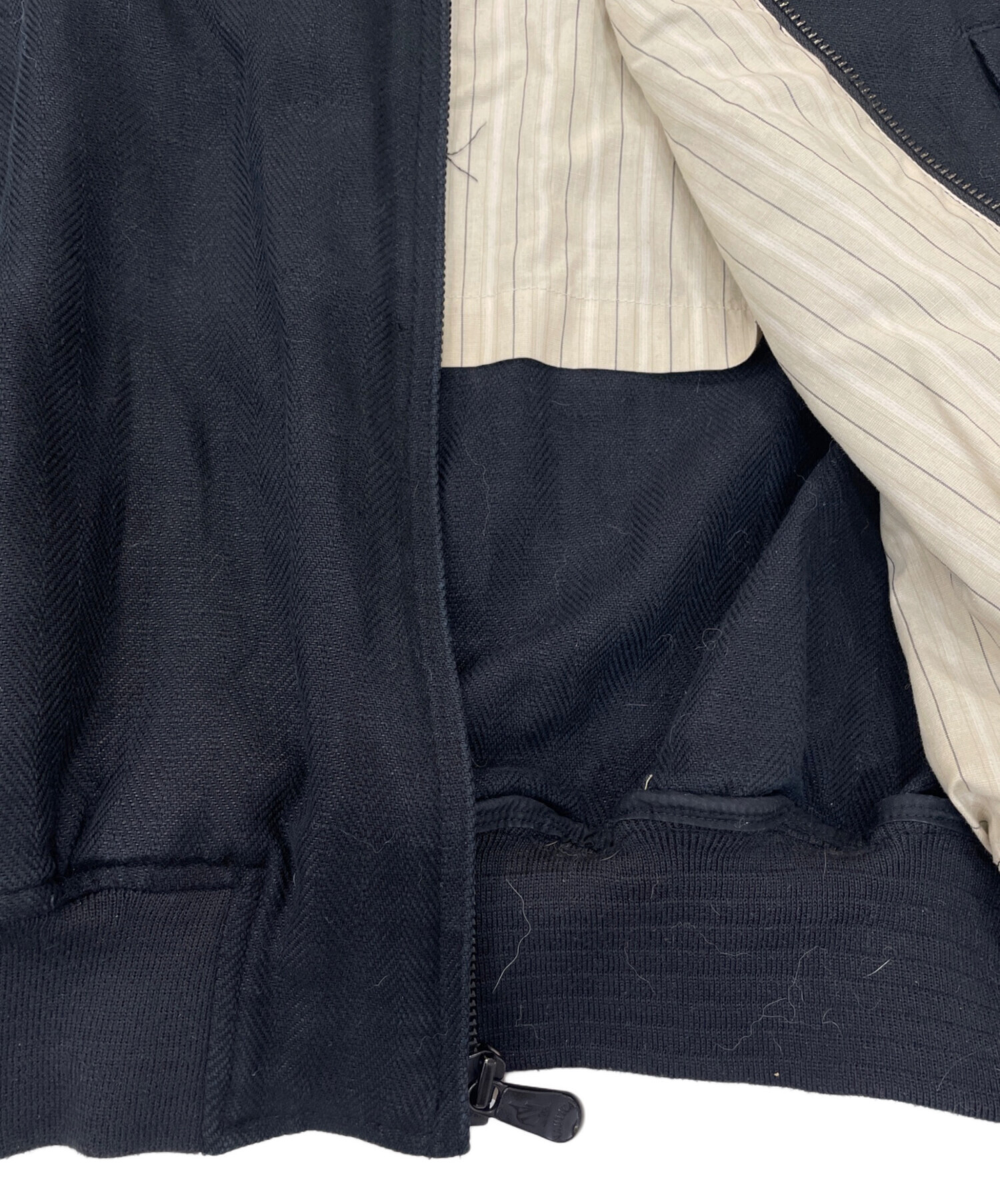 中古・古着通販】NAUTICA (ノーティカ) ジップジャケット ブラック 
