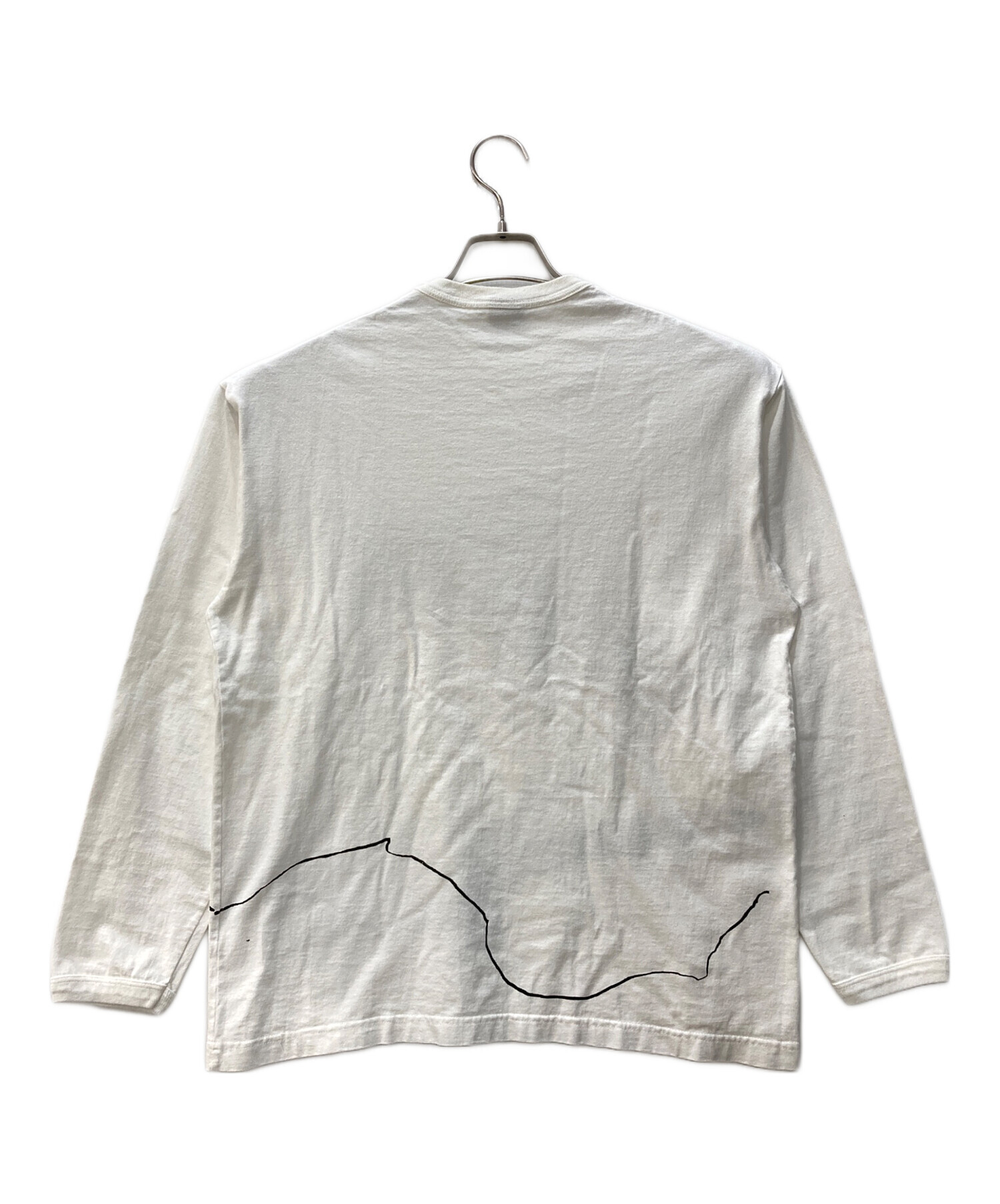 中古・古着通販】stussy (ステューシー) 長袖Tシャツ ブラック サイズ 