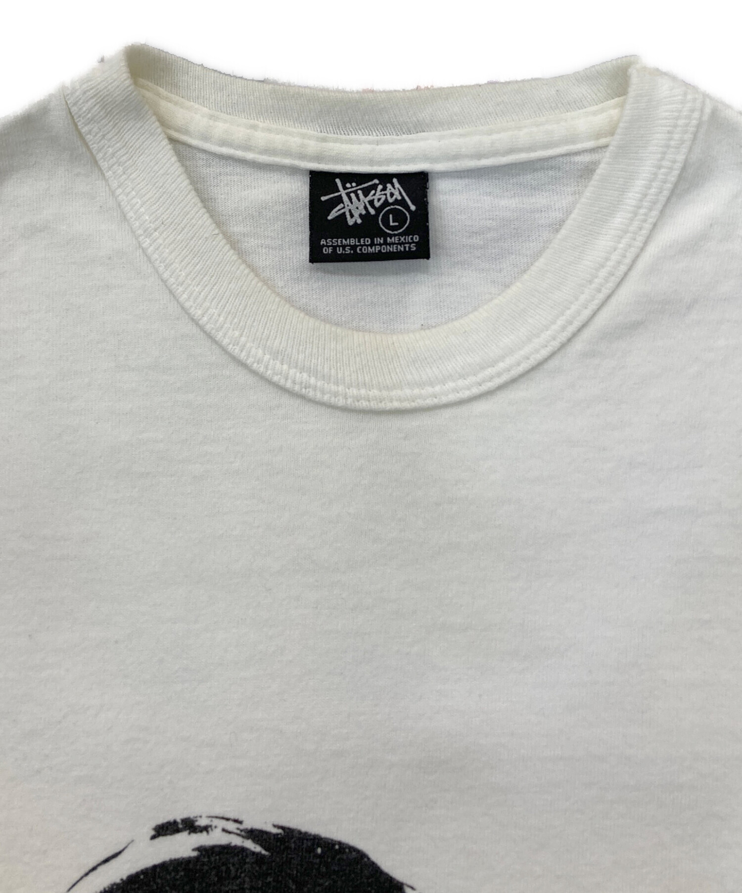 中古・古着通販】stussy (ステューシー) 長袖Tシャツ ブラック サイズ 