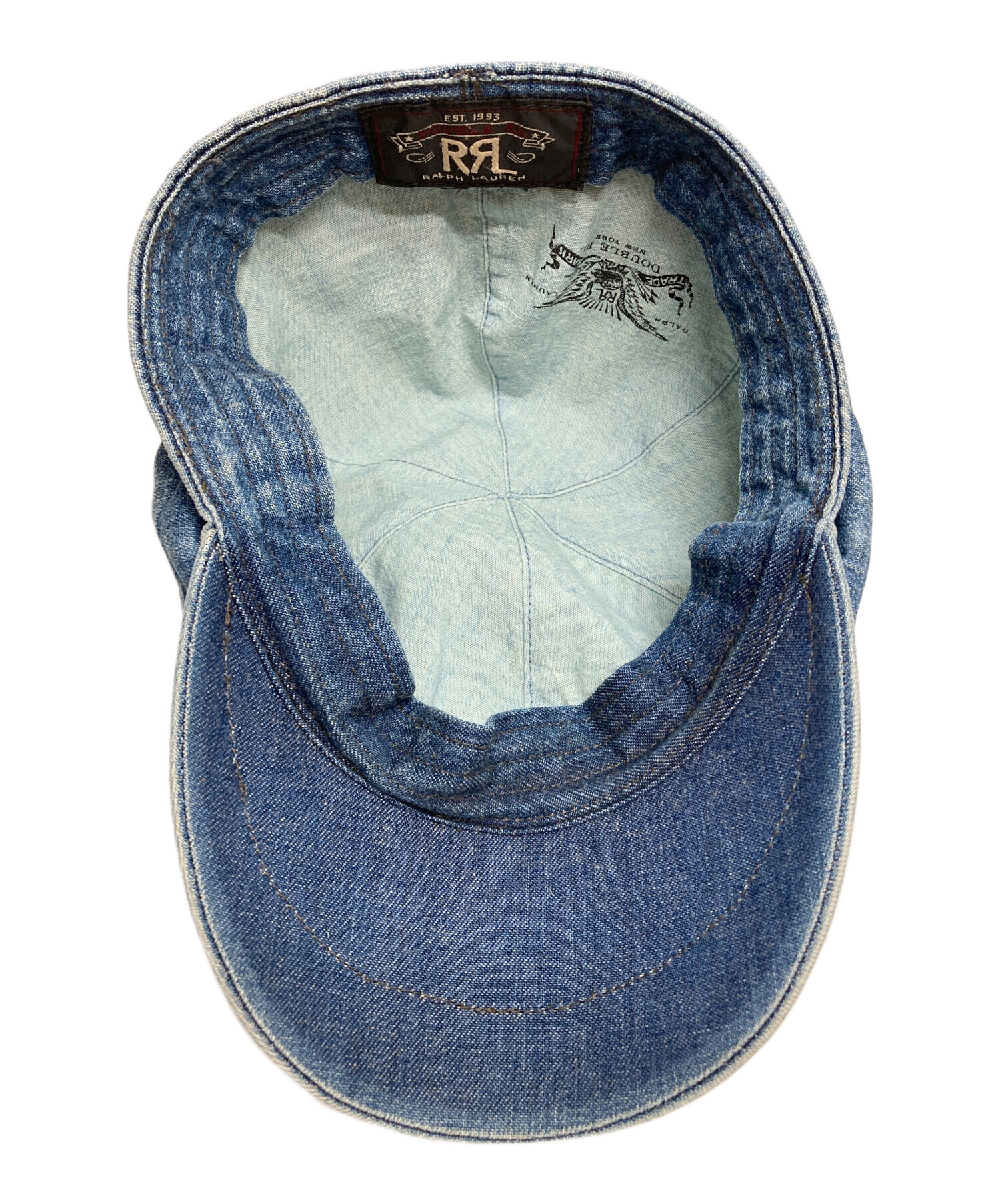 中古・古着通販】RRL (ダブルアールエル) DENIM NEWSBOY CAP