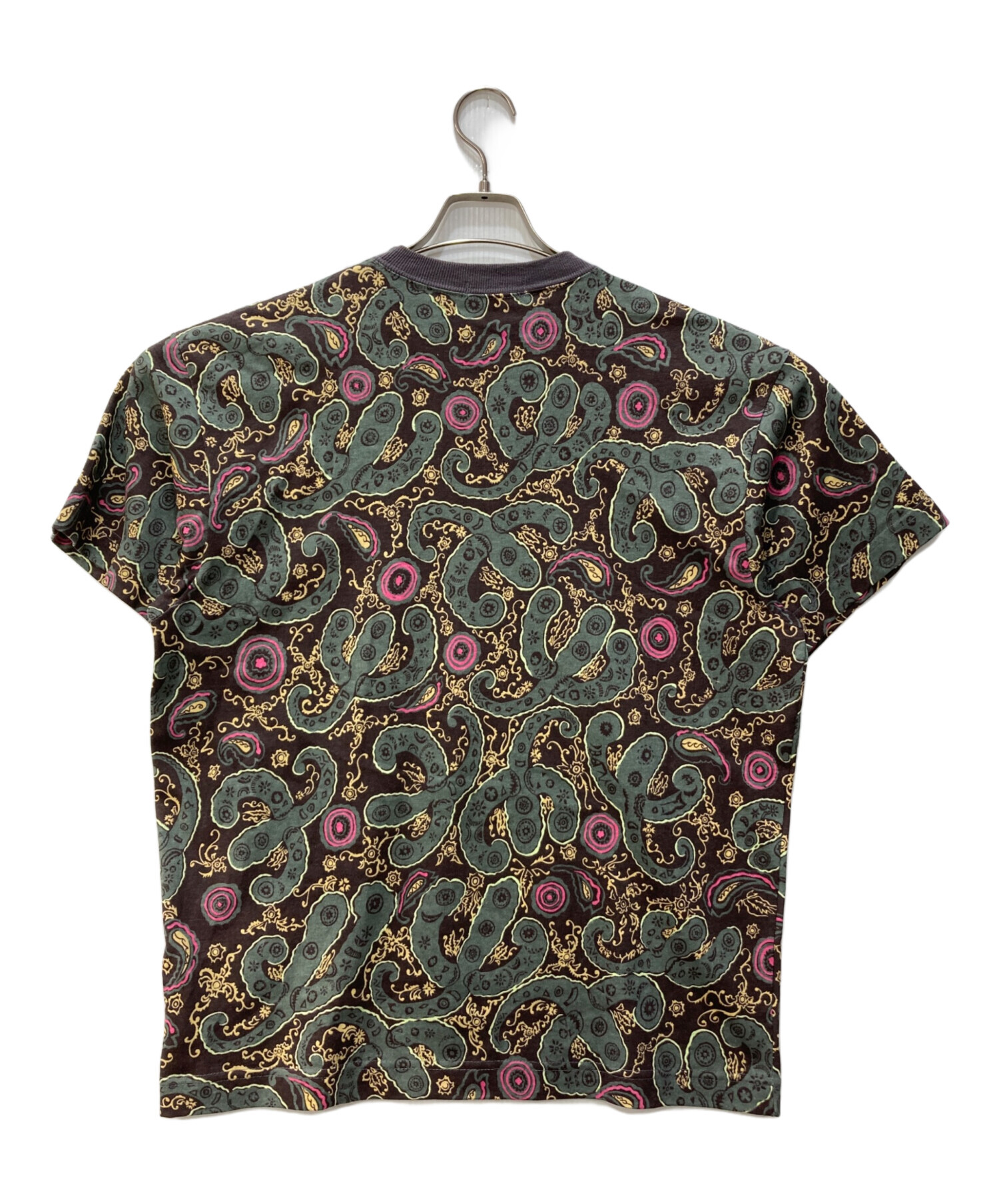 中古・古着通販】stussy (ステューシー) 総柄Tee グリーン サイズ:S