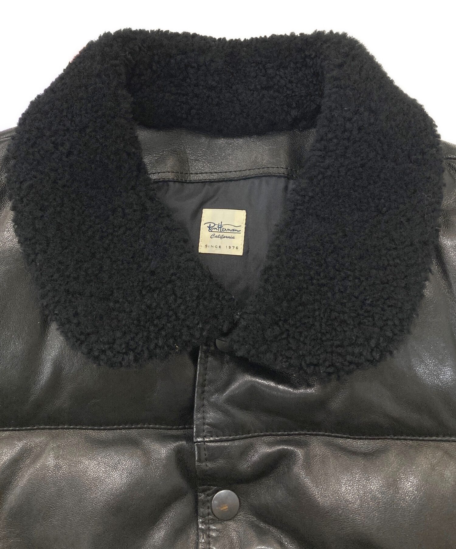 中古・古着通販】Ron Herman (ロンハーマン) 襟ボアシープレザーオール