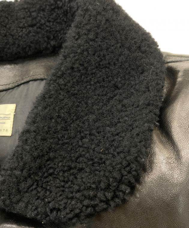 中古・古着通販】Ron Herman (ロンハーマン) 襟ボアシープレザーオール