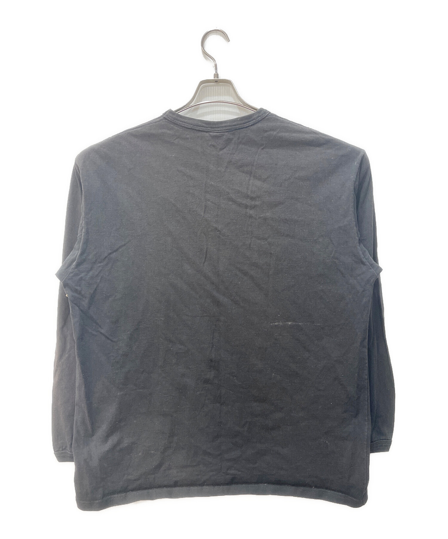 中古・古着通販】stussy (ステューシー) 長袖Tシャツ ブラック サイズ 
