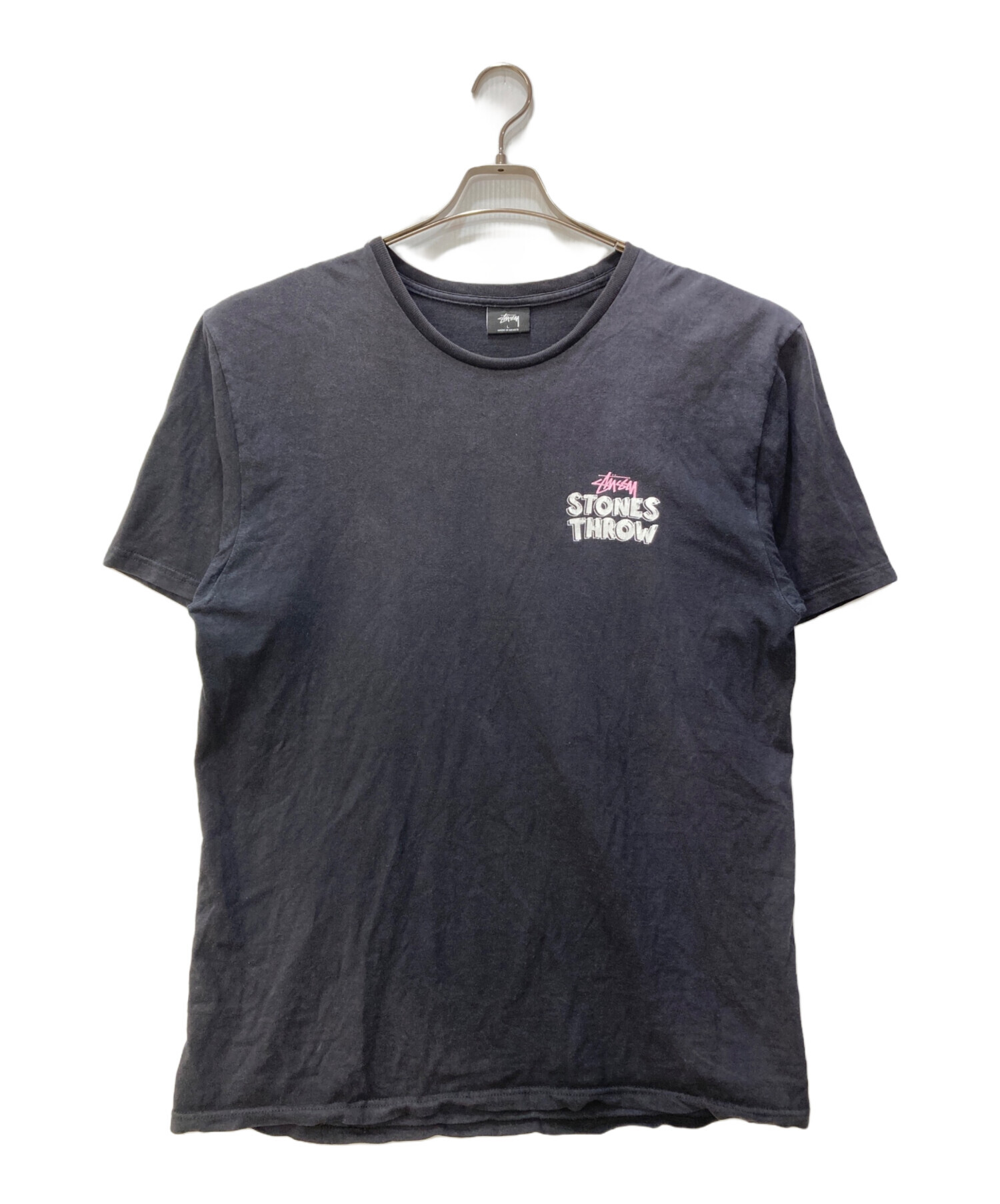 中古・古着通販】stussy (ステューシー) STONES THROW プリントTシャツ