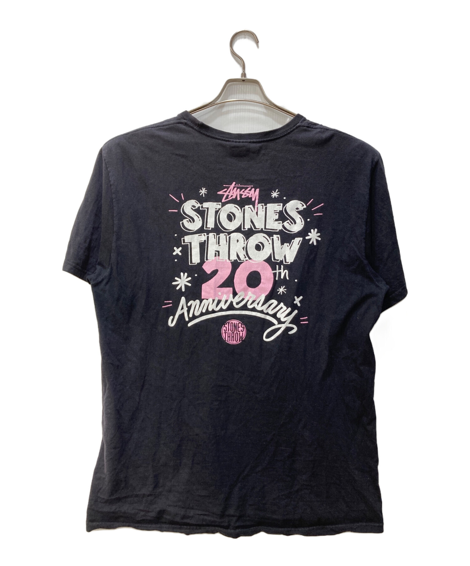 中古・古着通販】stussy (ステューシー) STONES THROW プリントTシャツ