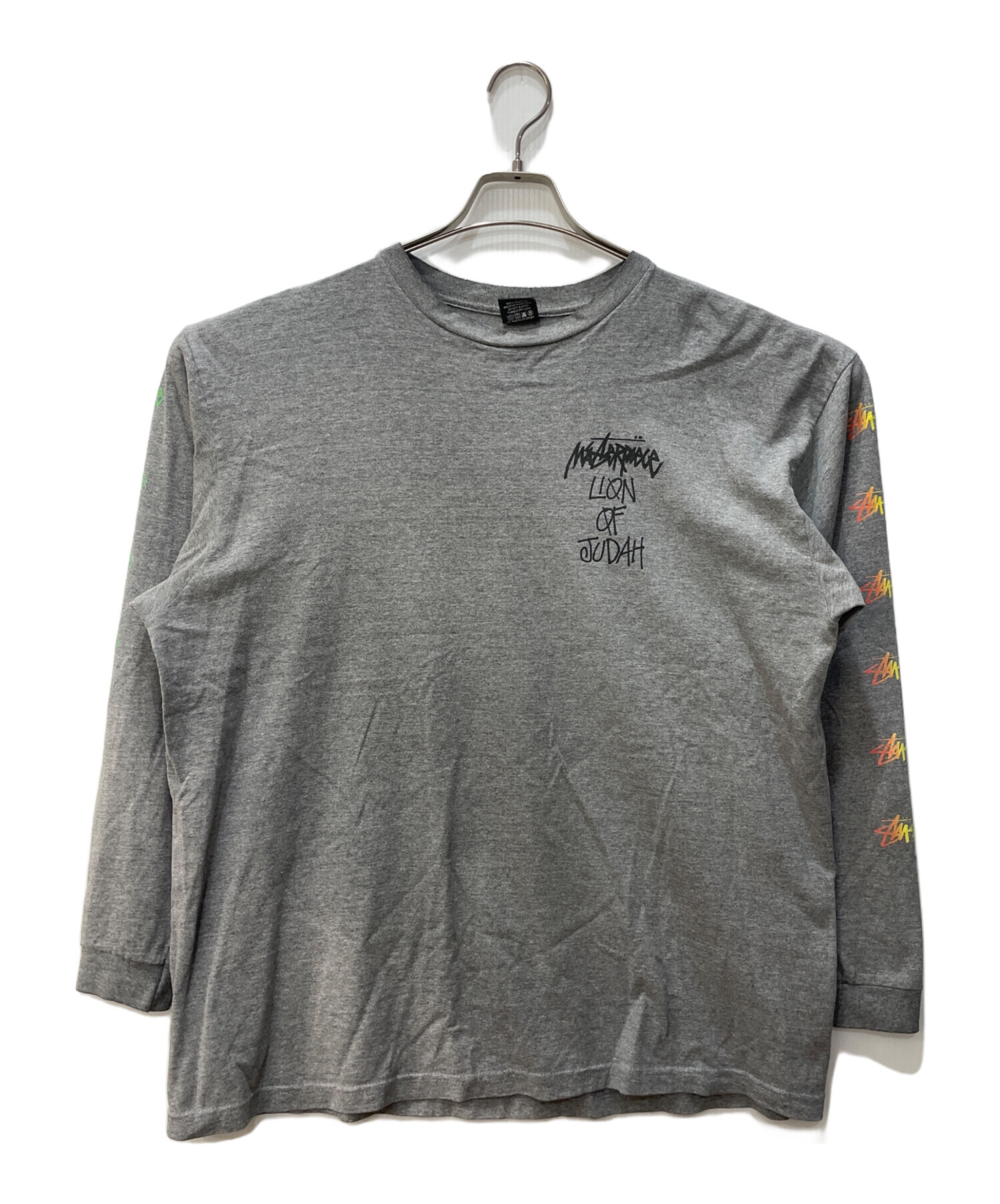 中古・古着通販】stussy (ステューシー) ラスタライオンプリント長袖T