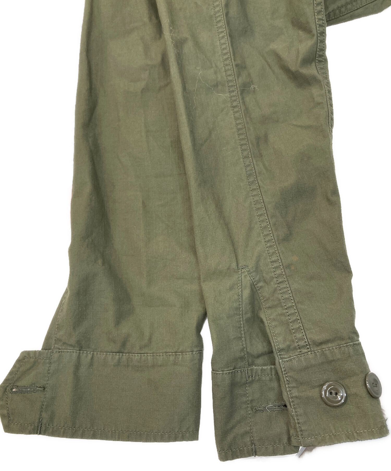 NEIGHBORHOOD ミリタリージャケット オリーブ 中古・古着通販】NEIGHBORHOOD (ネイバーフッド) ミリタリージャケット