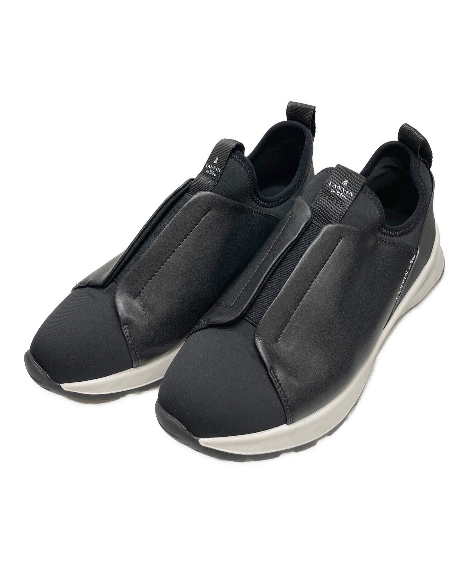 中古・古着通販】LANVIN en Bleu (ランバンオンブルー) 厚底スリッポン 