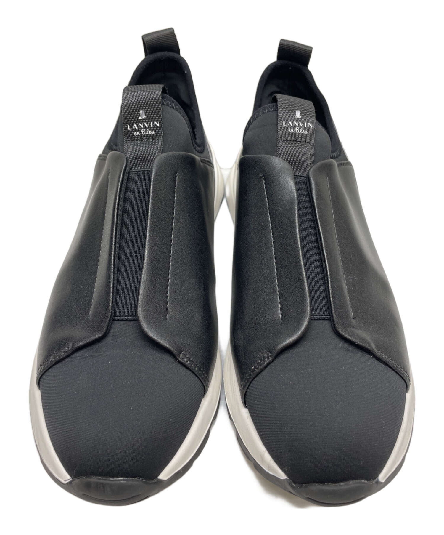 中古・古着通販】LANVIN en Bleu (ランバンオンブルー) 厚底スリッポン 