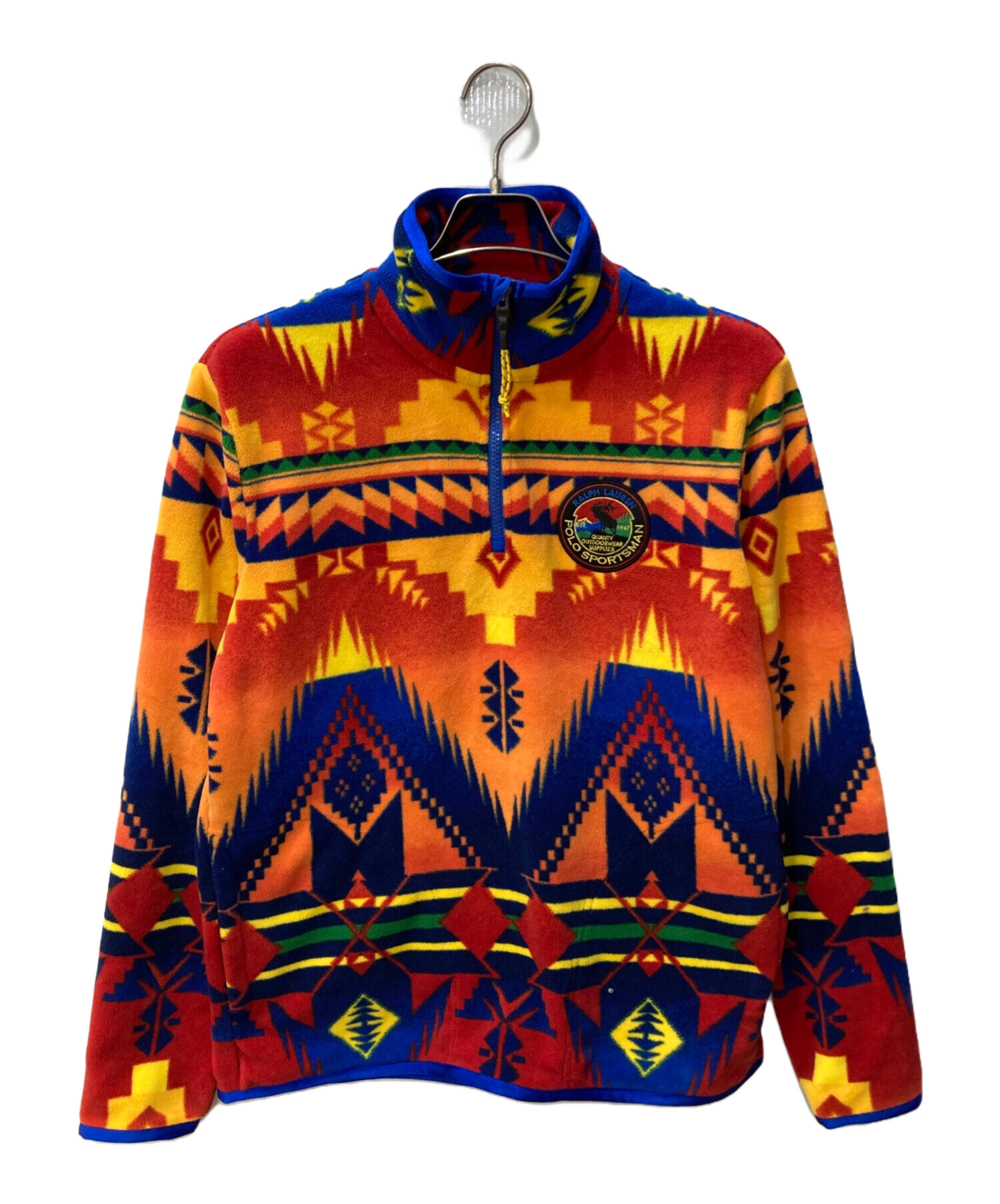N-536 激レア　ラルフローレンカントリー　ナバホ柄　ジャケット　S ポロカン 中古・古着通販】POLO COUNTRY (ポロカントリー) ネイティブ柄フリース