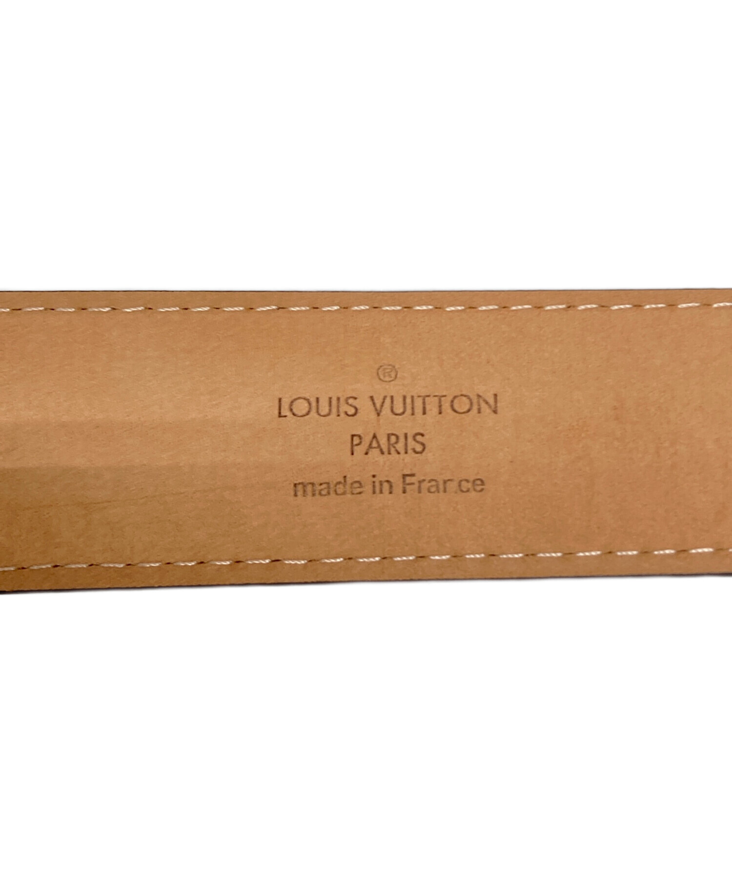 ルイヴィトン ダミエ サンチュール ベルト エリプス 茶色 LOUIS VUITTON（ルイ・ヴィトン） ルイ ヴィトン ダミエ サンチュール