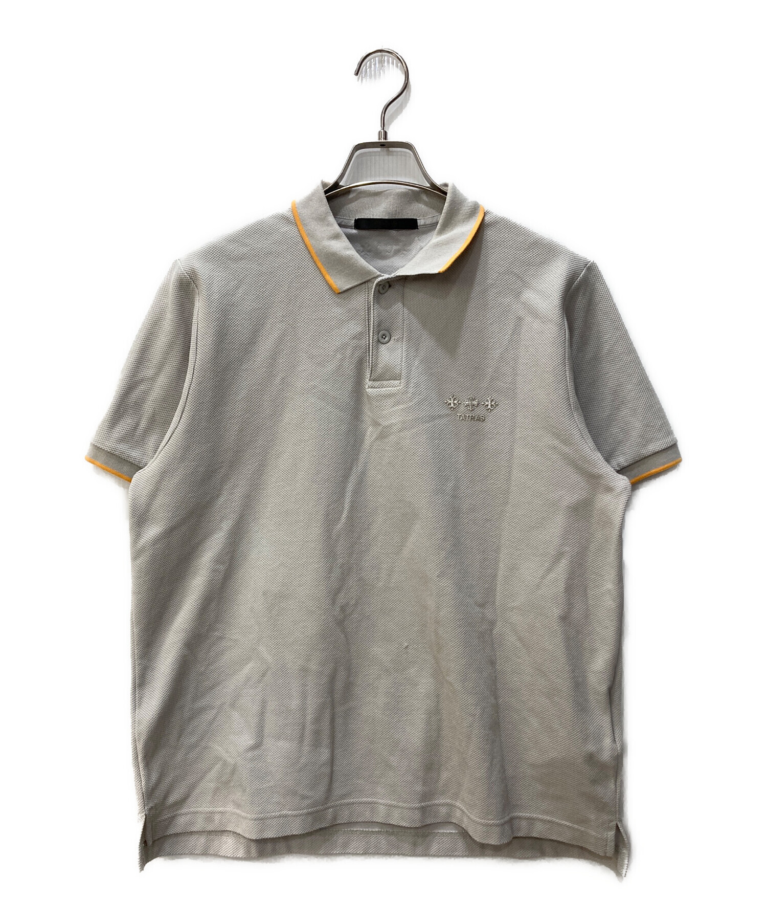 中古・古着通販】TATRAS (タトラス) ポロシャツ グレー サイズ:04 