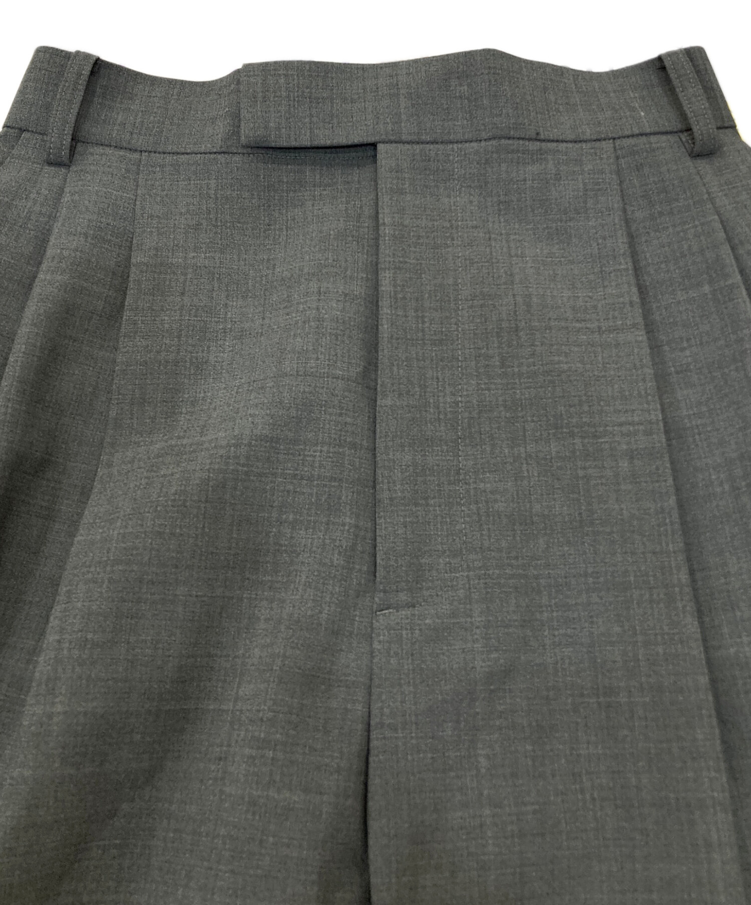 中古・古着通販】Whim Gazette (ウィムガゼット) ワイドタックパンツ