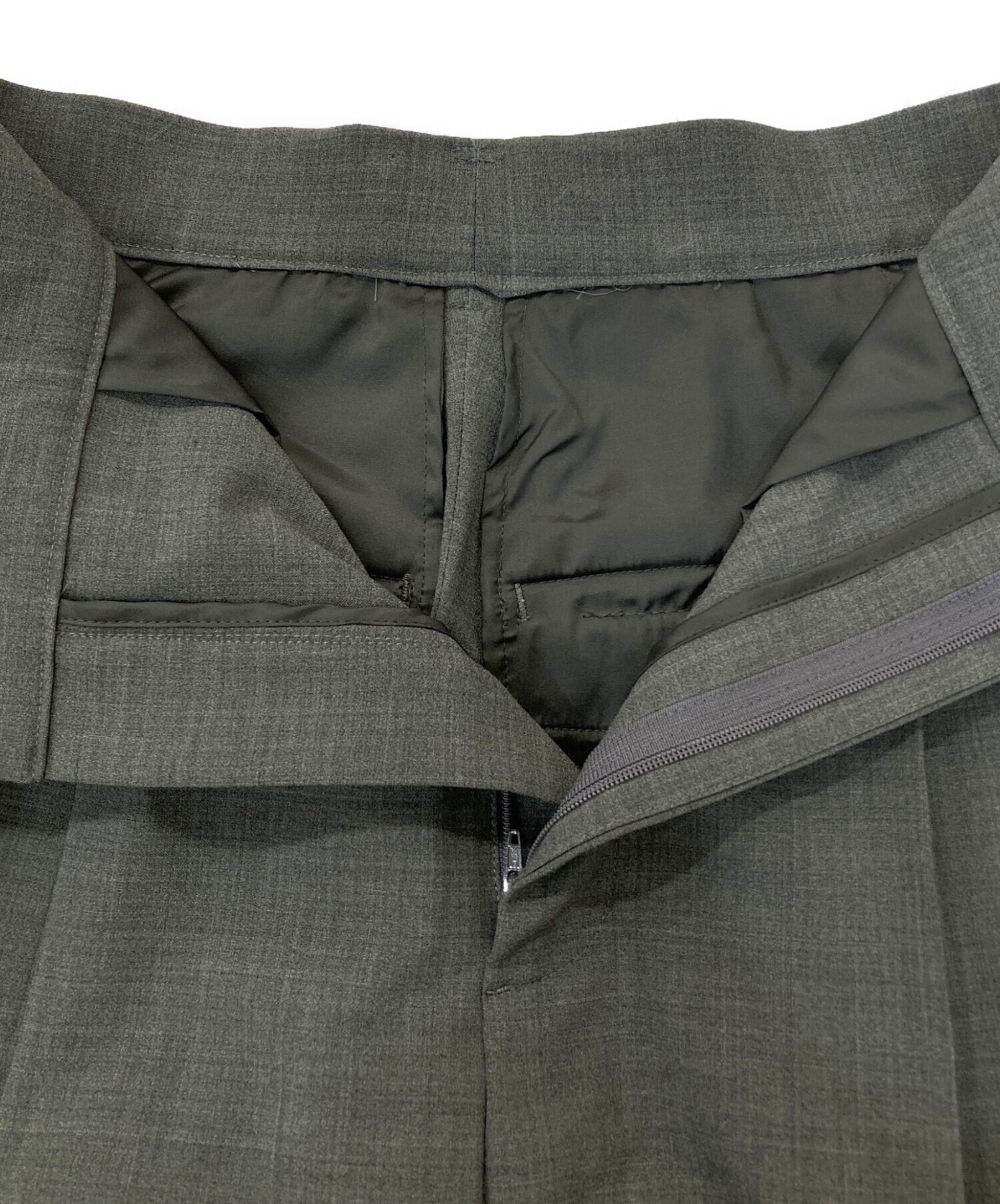 中古・古着通販】Whim Gazette (ウィムガゼット) ワイドタックパンツ