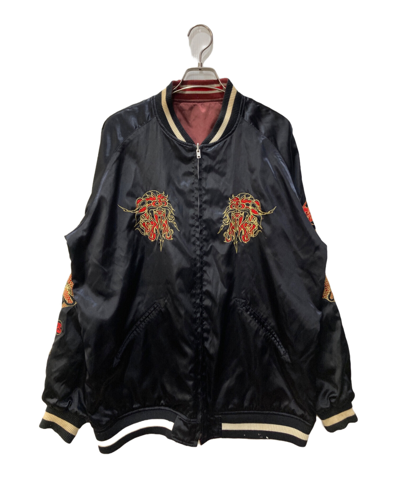 中古・古着通販】stussy (ステューシー) リバーシブルスカジャン