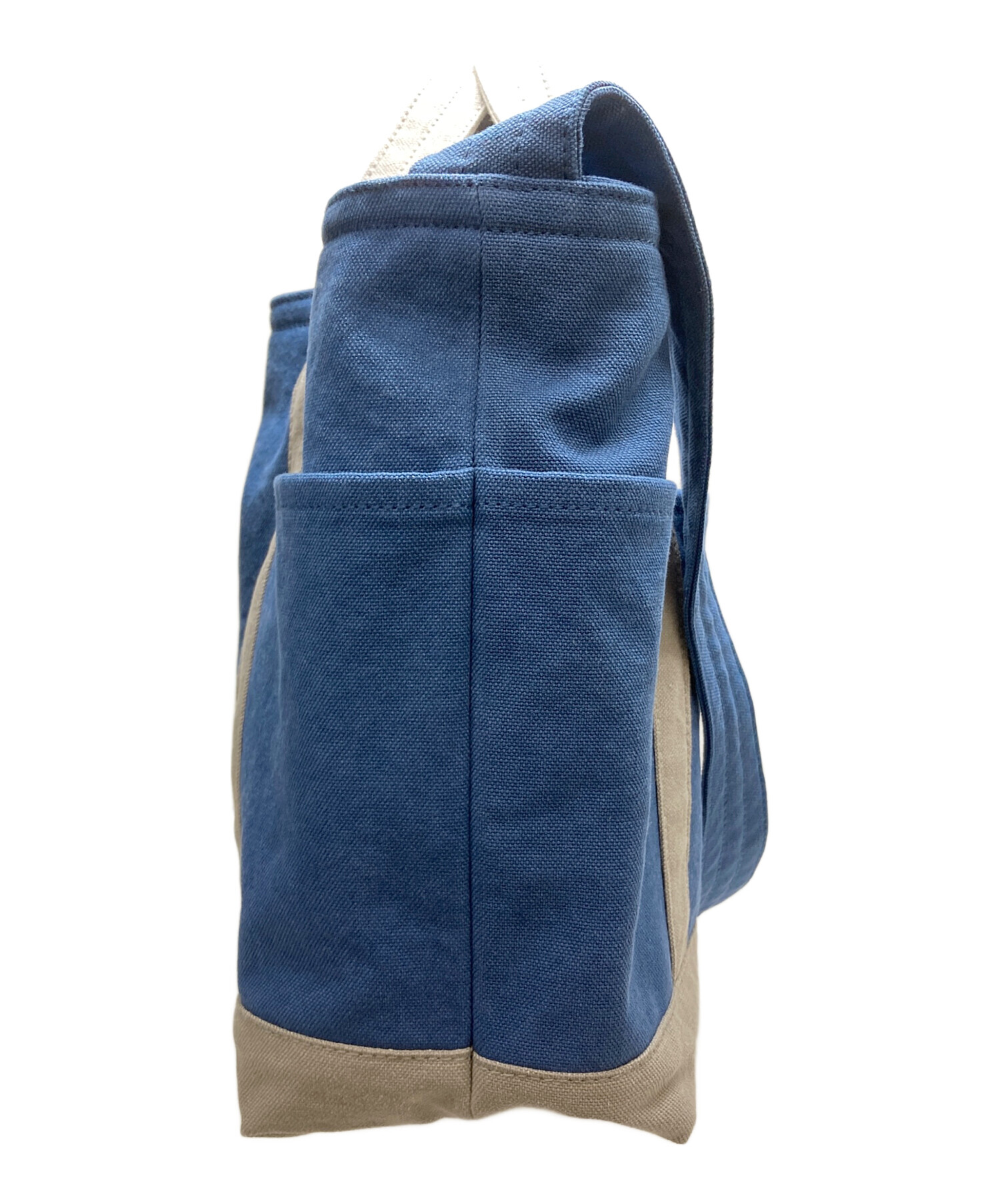 中古・古着通販】TEJIKA (テジカ) キャンバス2WAYバッグ ブルー 