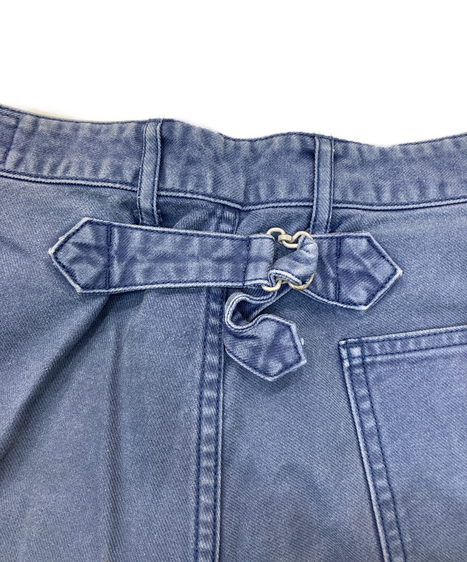 新品未使用　DANTON ベイカーパンツ 中古・古着通販】DANTON (ダントン) ベイカーパンツ ブルー サイズ:42