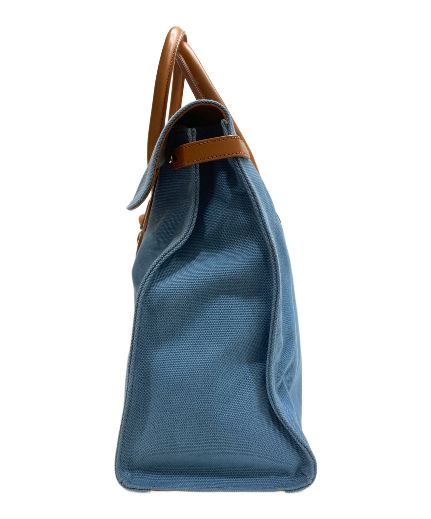 RALPH LAUREN キャンバス レザー ドクターズバッグ 2way RALPH LAUREN