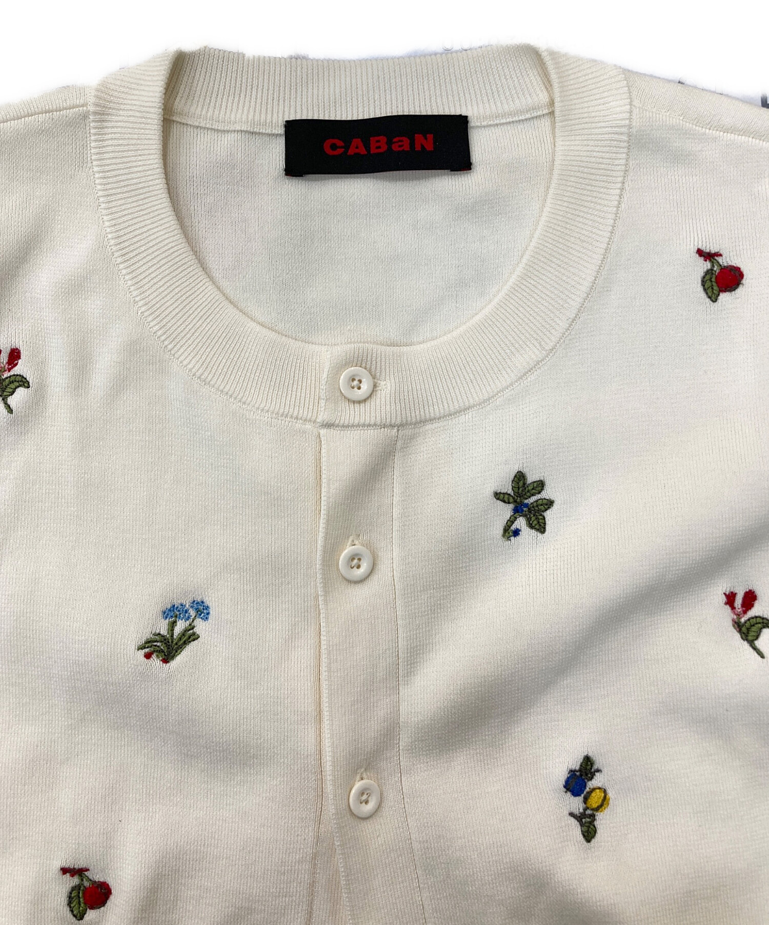 中古・古着通販】CABAN (キャバン) GREEN SHOWER エンブロイダリー