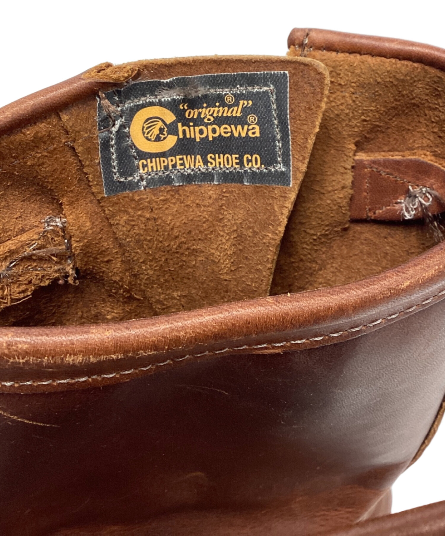 中古・古着通販】CHIPPEWA (チペワ) エンジニアブーツ ブラウン サイズ