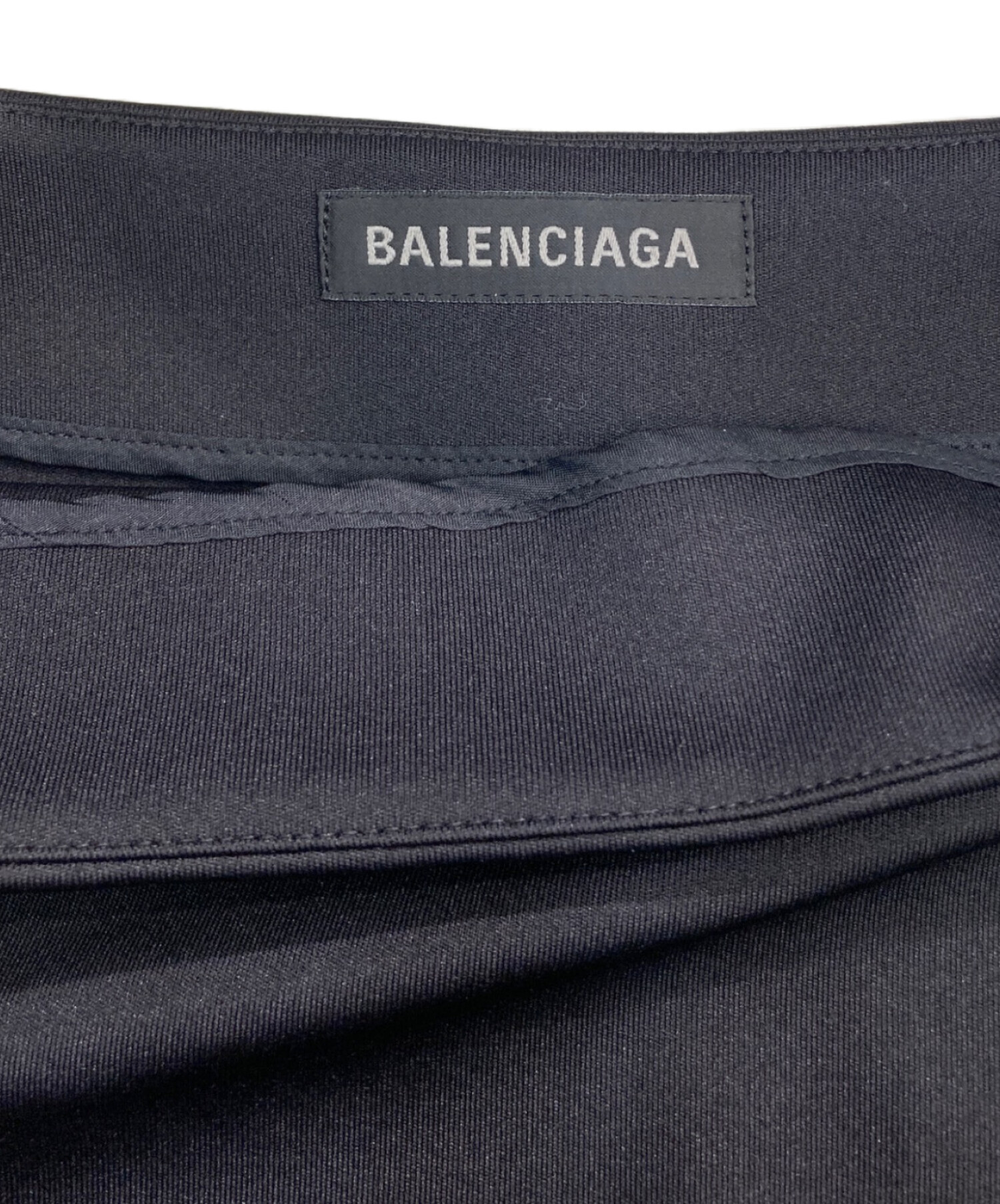 BALENCIAGA ブラック プリーツスカート サイズ34 BALENCIAGA ブラック プリーツスカート サイズ34