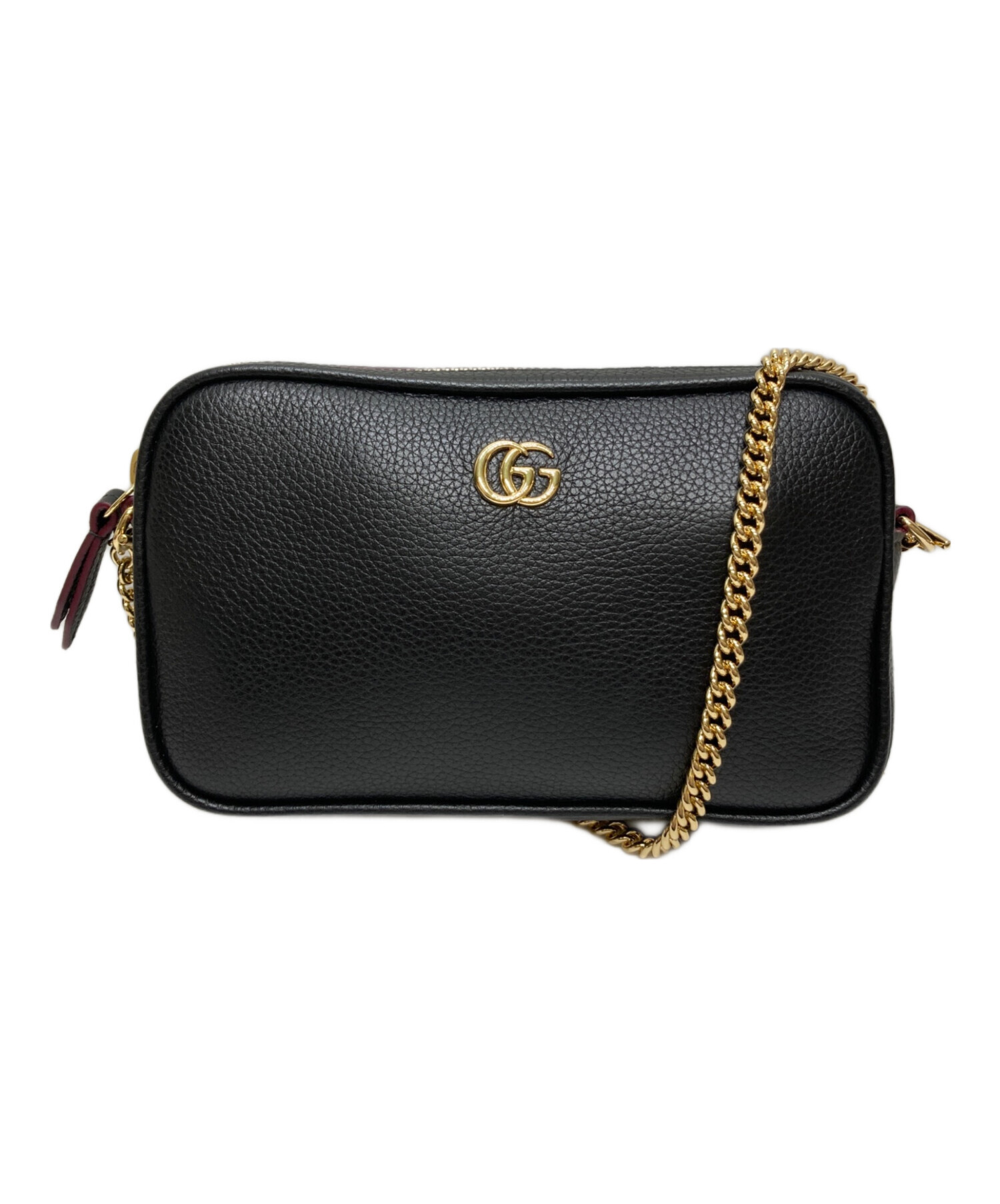 中古・古着通販】GUCCI (グッチ) GGマーモント ミニカメラバッグ