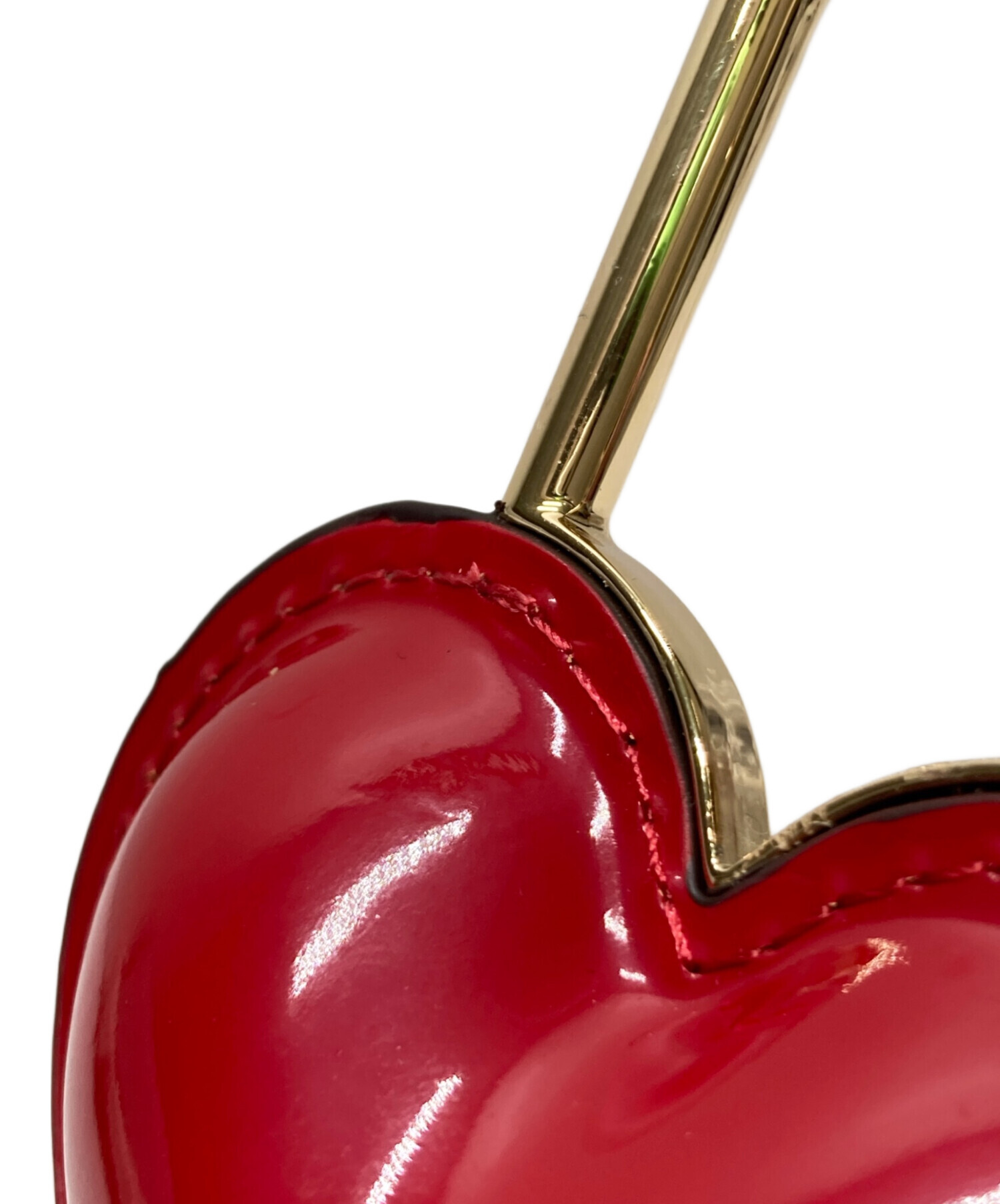 kate spade ケイトスペード　バッグチャーム　ハート　赤　小物 kate spadeキーリング付ハート型コインケースバッグチャーム