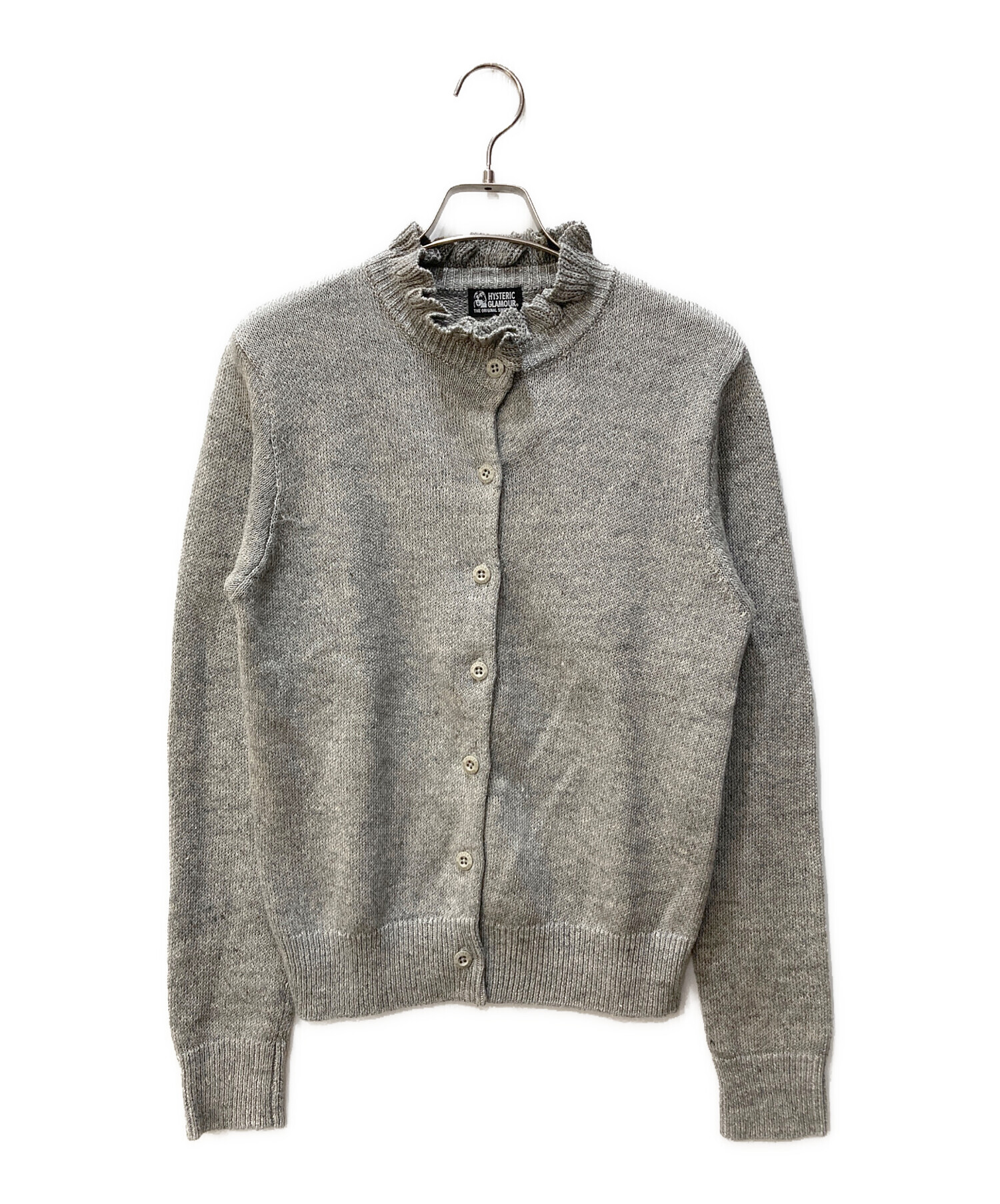 HYSTERIC GLAMOUR グレー カーディガン 中古・古着通販】Hysteric Glamour (ヒステリックグラマー) DEVIL