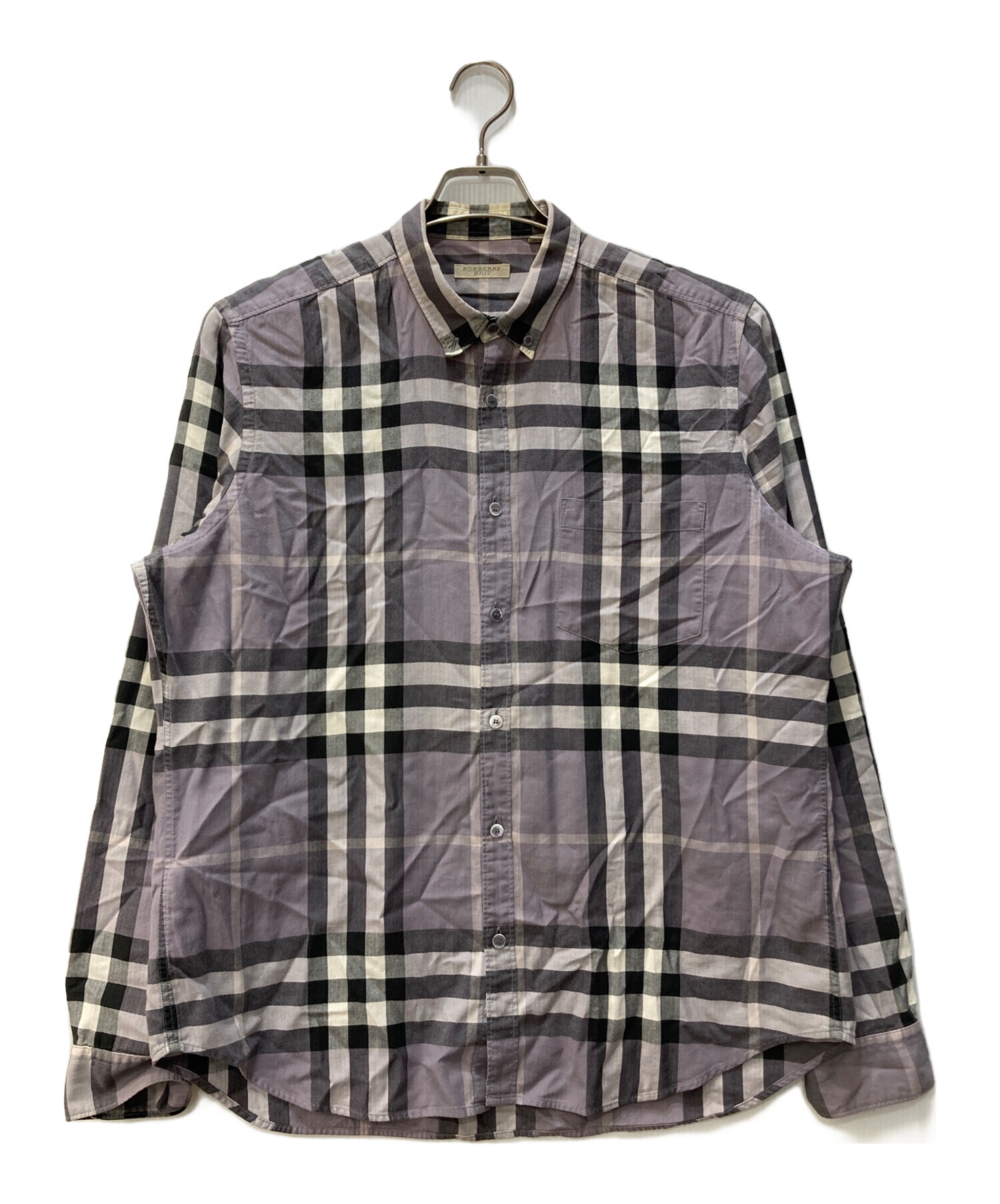 BURBERRY BRIT バーバリーブリット ノバチェックシャツ メガチェック