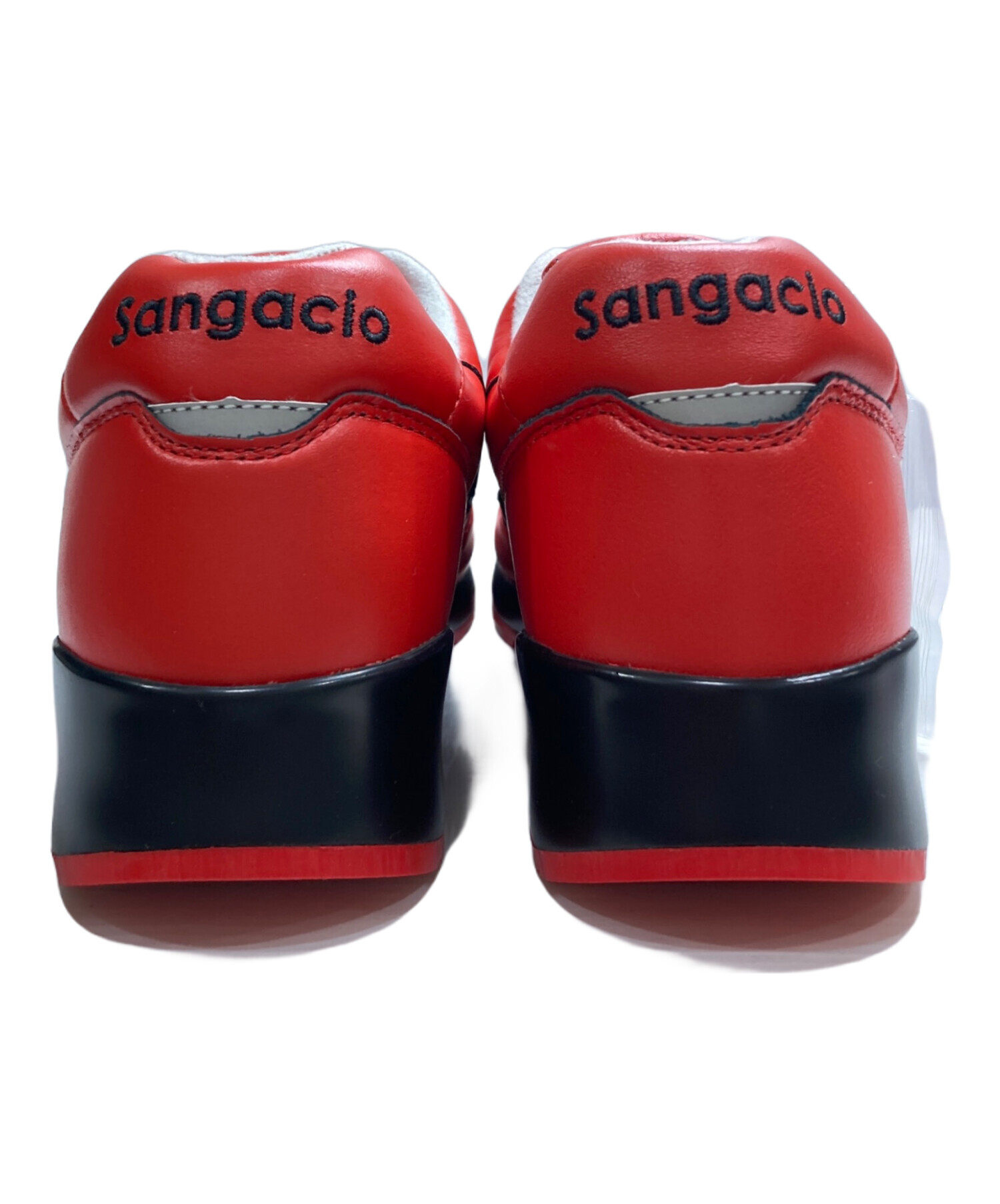 SANGACIO にゅ〜ずスニーカー 29cm レッド 中古・古着通販】sangacio (サンガッチョ) にゅ～ずスニーカー レッド