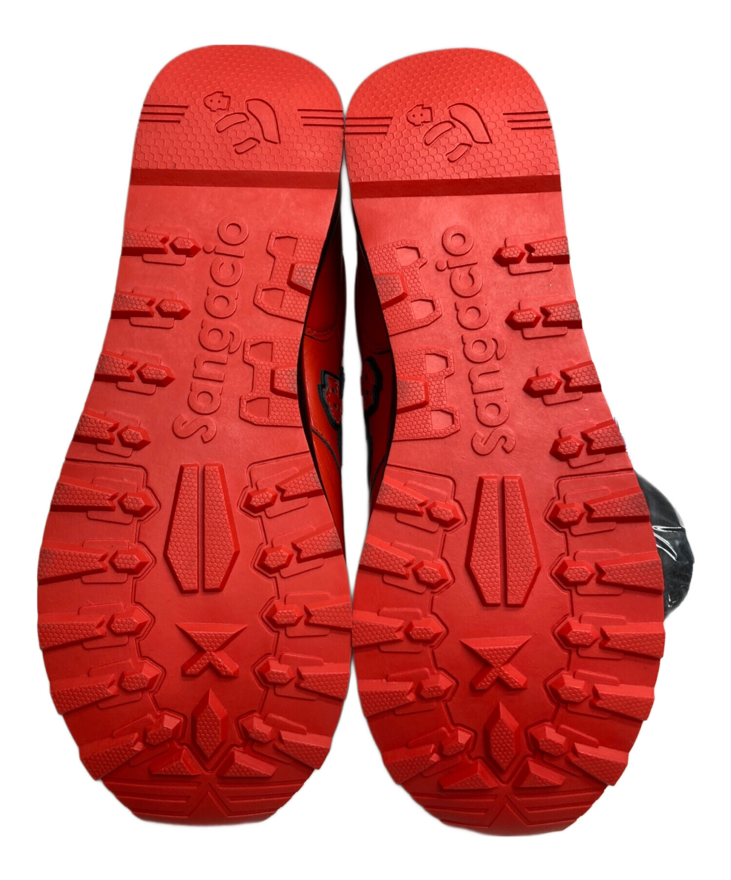 レア品】未使用品 sangacio サンガッチョ 27cm カーマイン レッド 中古