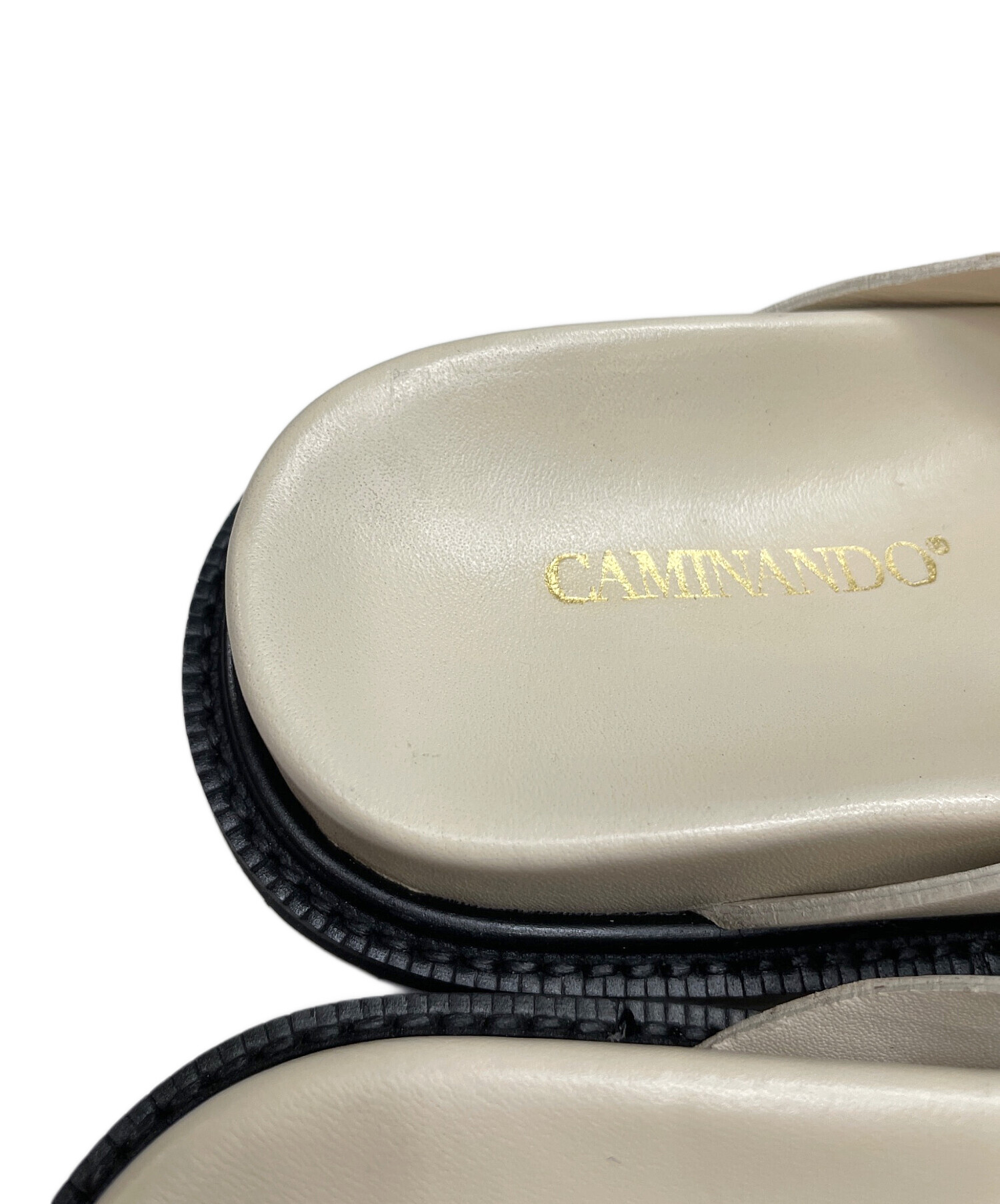 中古・古着通販】Caminando (カミナンド) レザートングサンダル