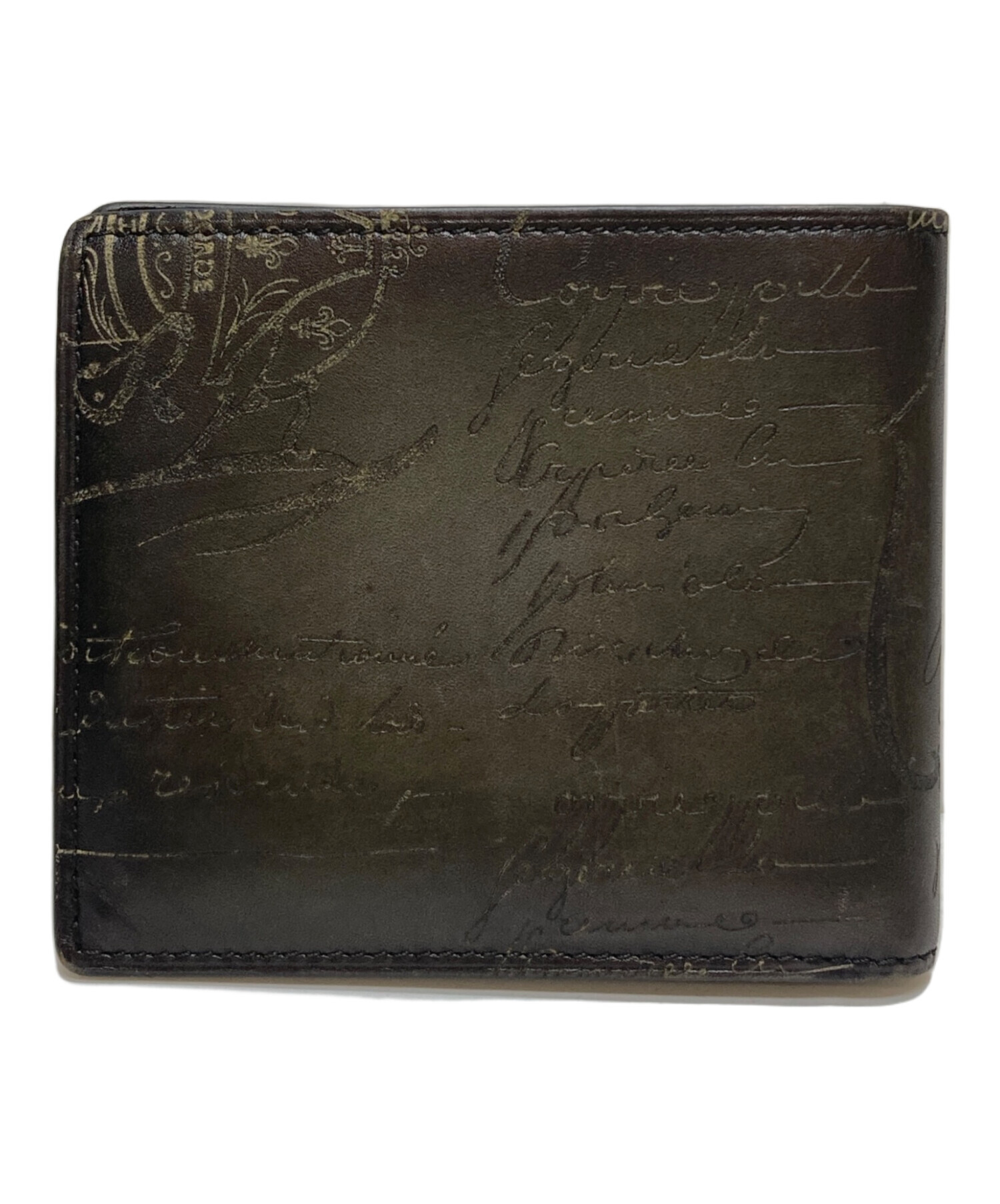 中古・古着通販】Berluti (ベルルッティ) 2つ折り財布 ブラック