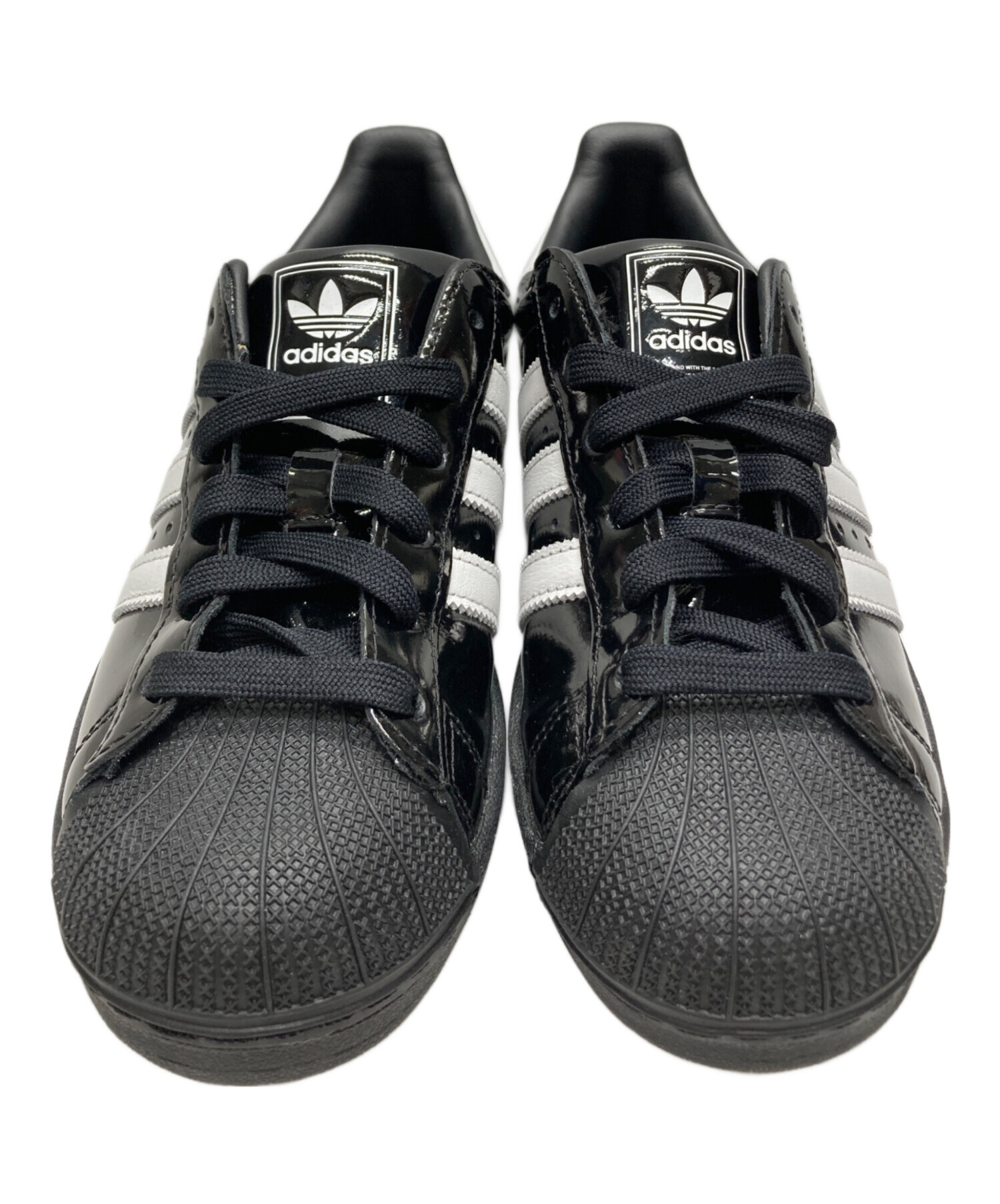 中古・古着通販】adidas (アディダス) SUPERSTAR Ⅱ ブラック サイズ 