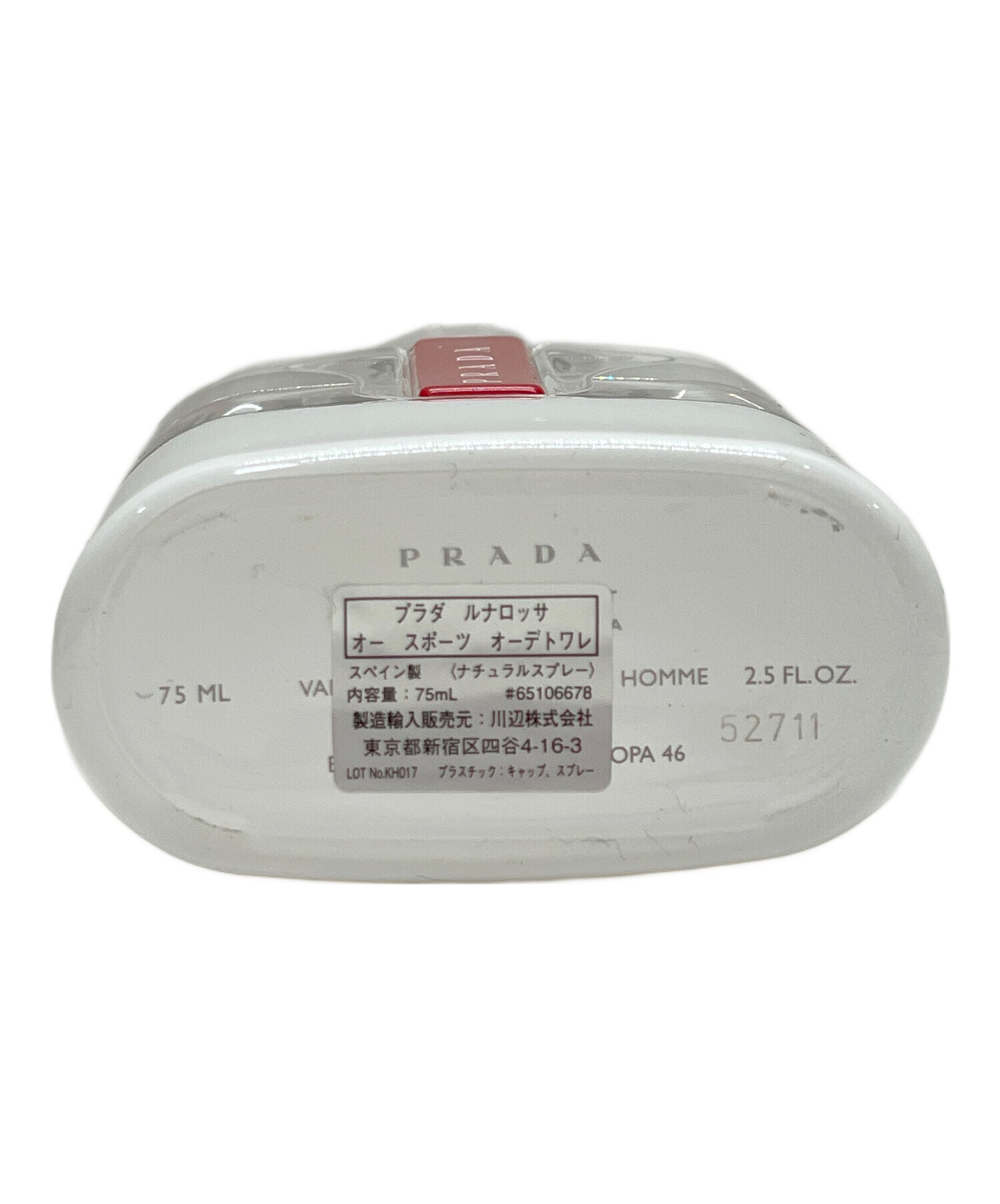中古・古着通販】PRADA (プラダ) LUNA ROSSA EAU SPORT サイズ:75ML 