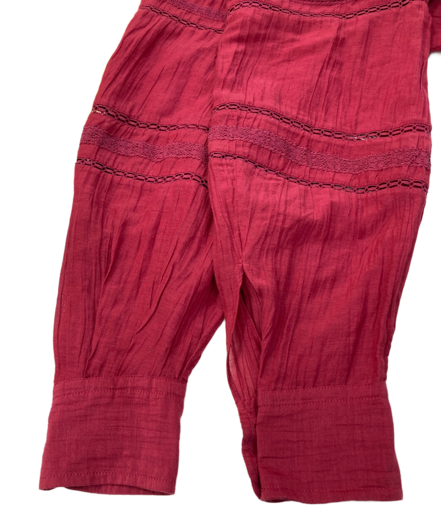 MARANT ETOILE マランエトワール ブラウス XS 赤 【古着】【中古】【送料無料】 中古・古着通販】ISABEL MARANT ETOILE (イザベルマランエトワール
