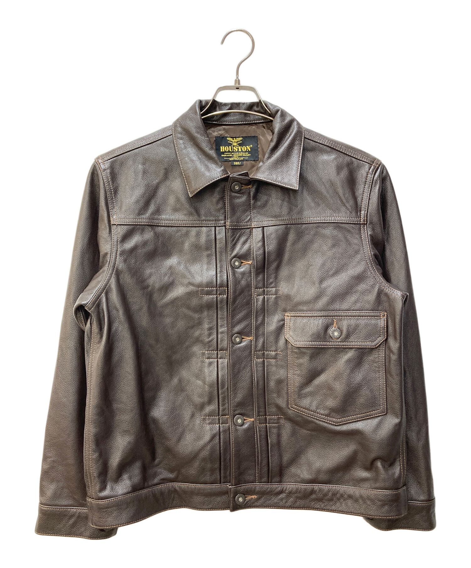 中古・古着通販】HOUSTON (ヒューストン) レザートラッカージャケット